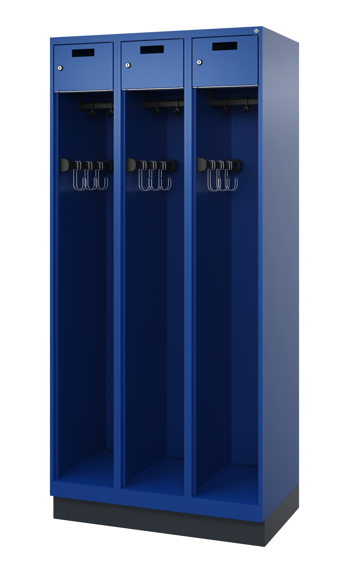 C+P Feuerwehrspind Praktus, 3 Abteile, 1850x900x50