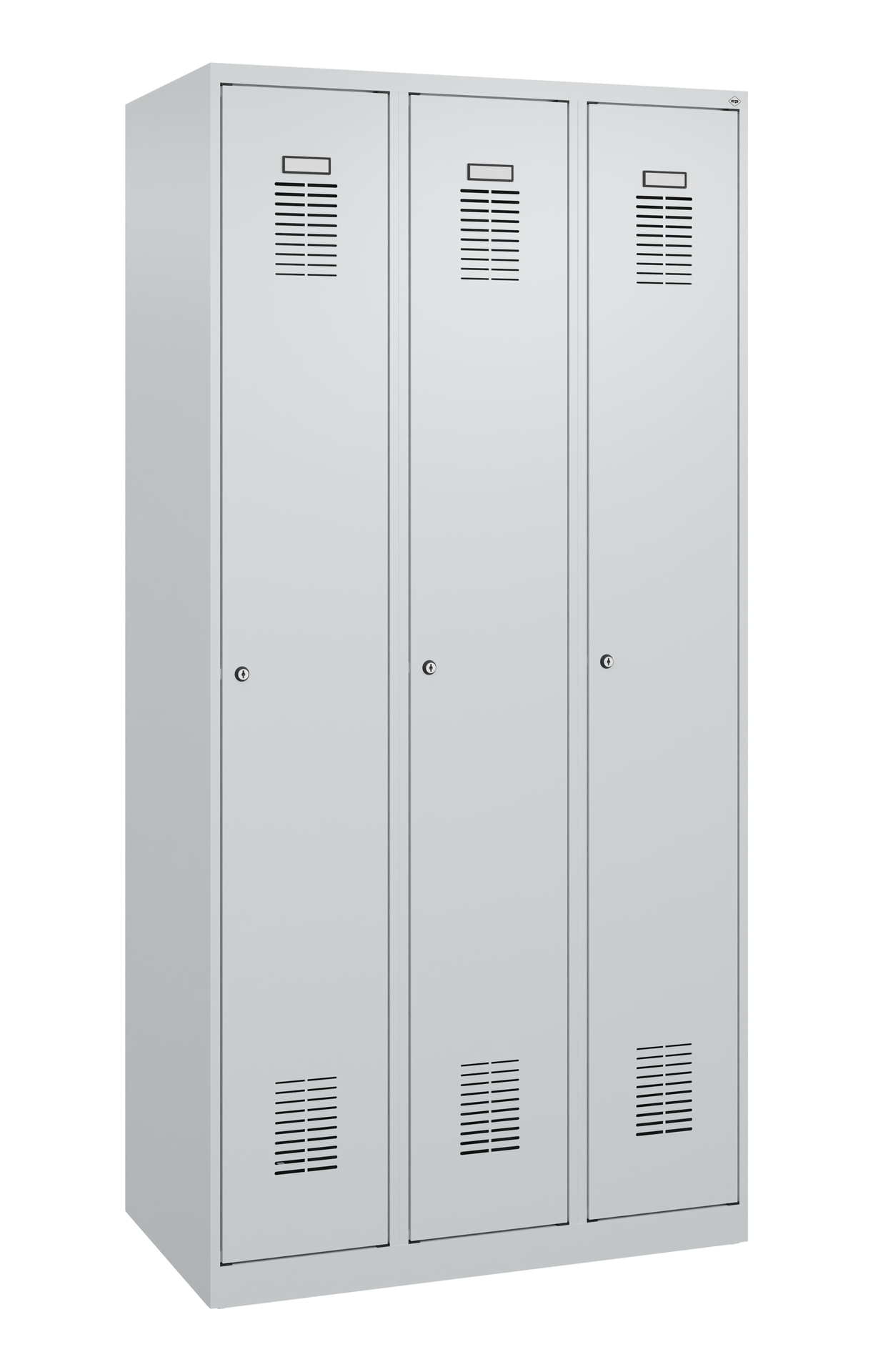 C+P Spind Basis PLUS, 3 Abteile, 1800x900x500mm