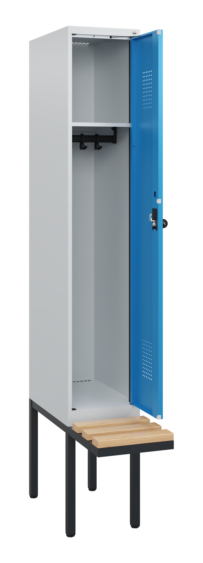C+P Spind Evolo PLUS, Bank, 1 Abteil, 1950x300x815