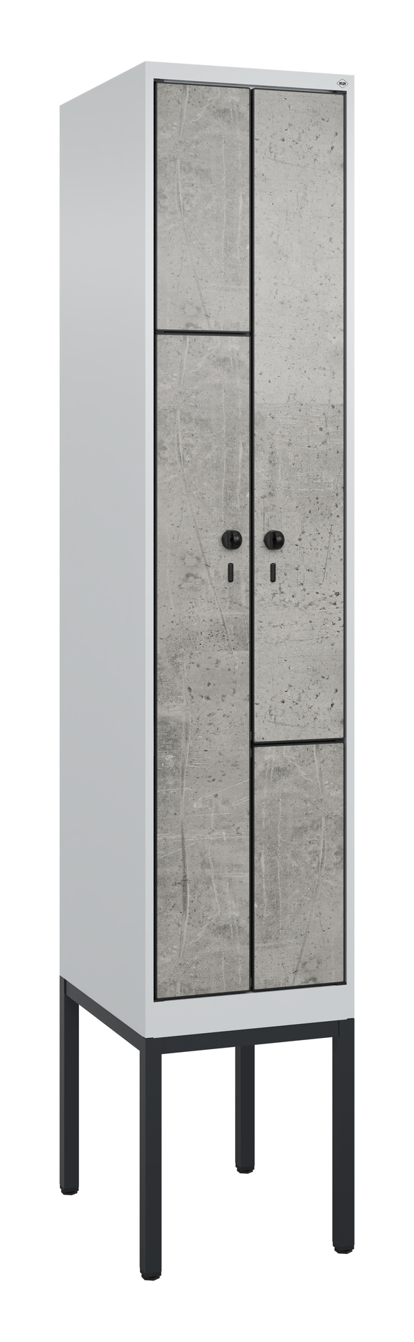 C+P Z-Spind Evolo PLUS, Gestell, 2 F�cher, 2120x400x500mm
