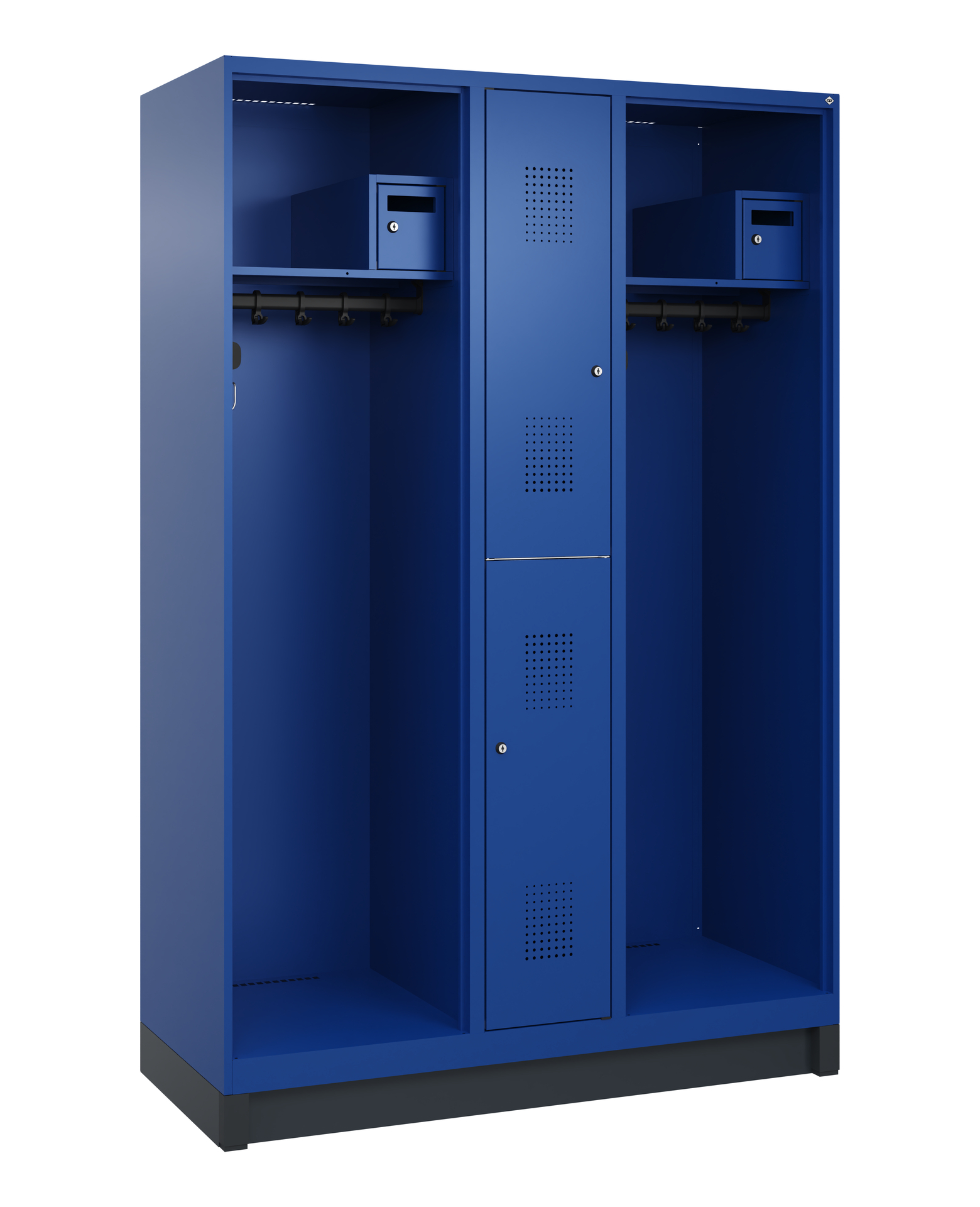 C+P Feuerwehrspind Maxi, 2 Fächer, 1850x1300x500mm