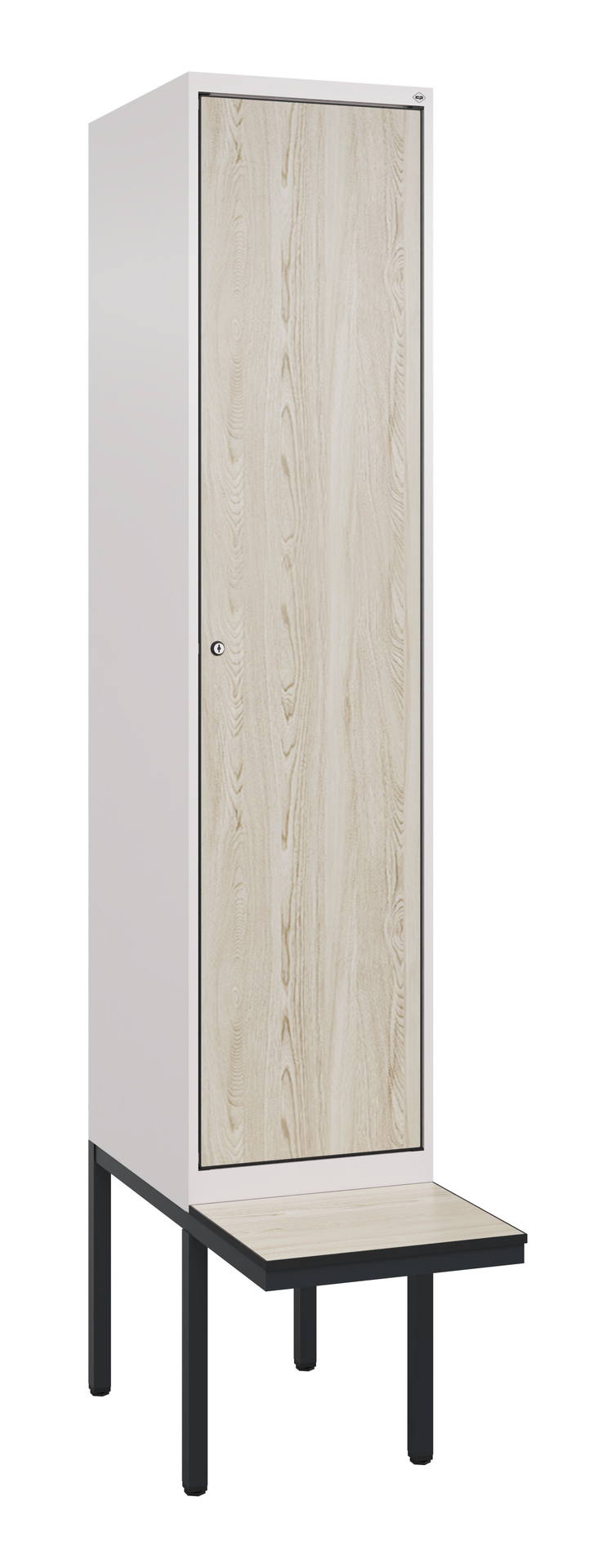 C+P Spind Evolo PLUS, Bank, 1 Abteil, 2120x400x815mm