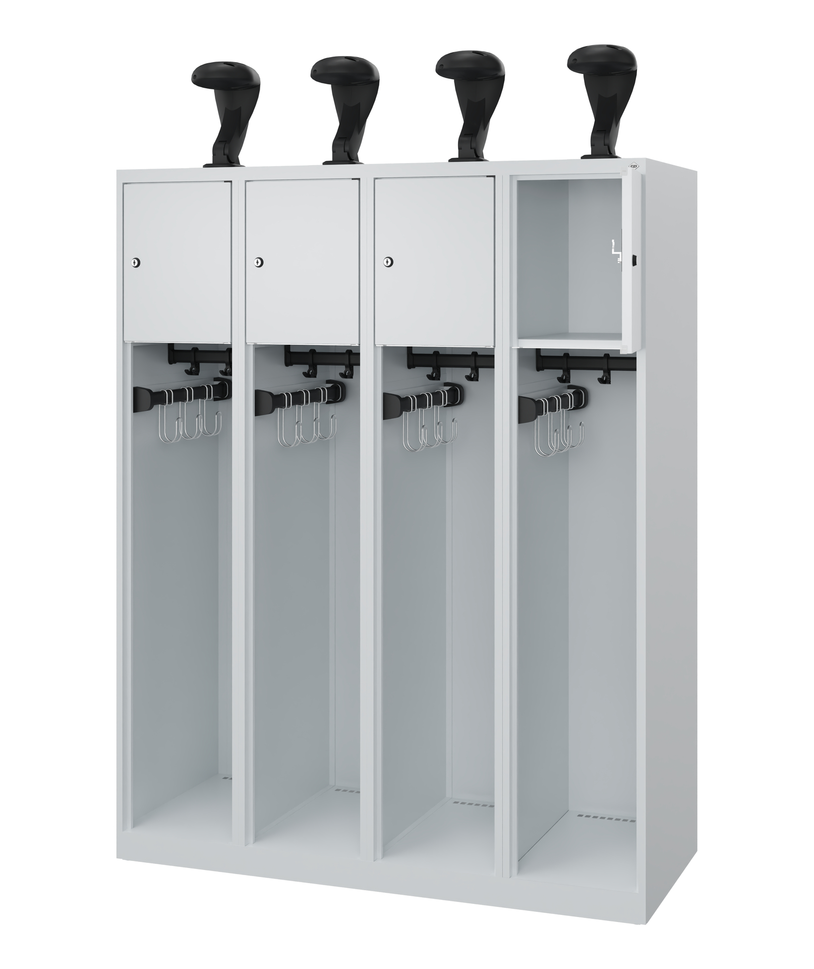 C+P Feuerwehrspind Youngster, 4 Abteile, 1530x1200