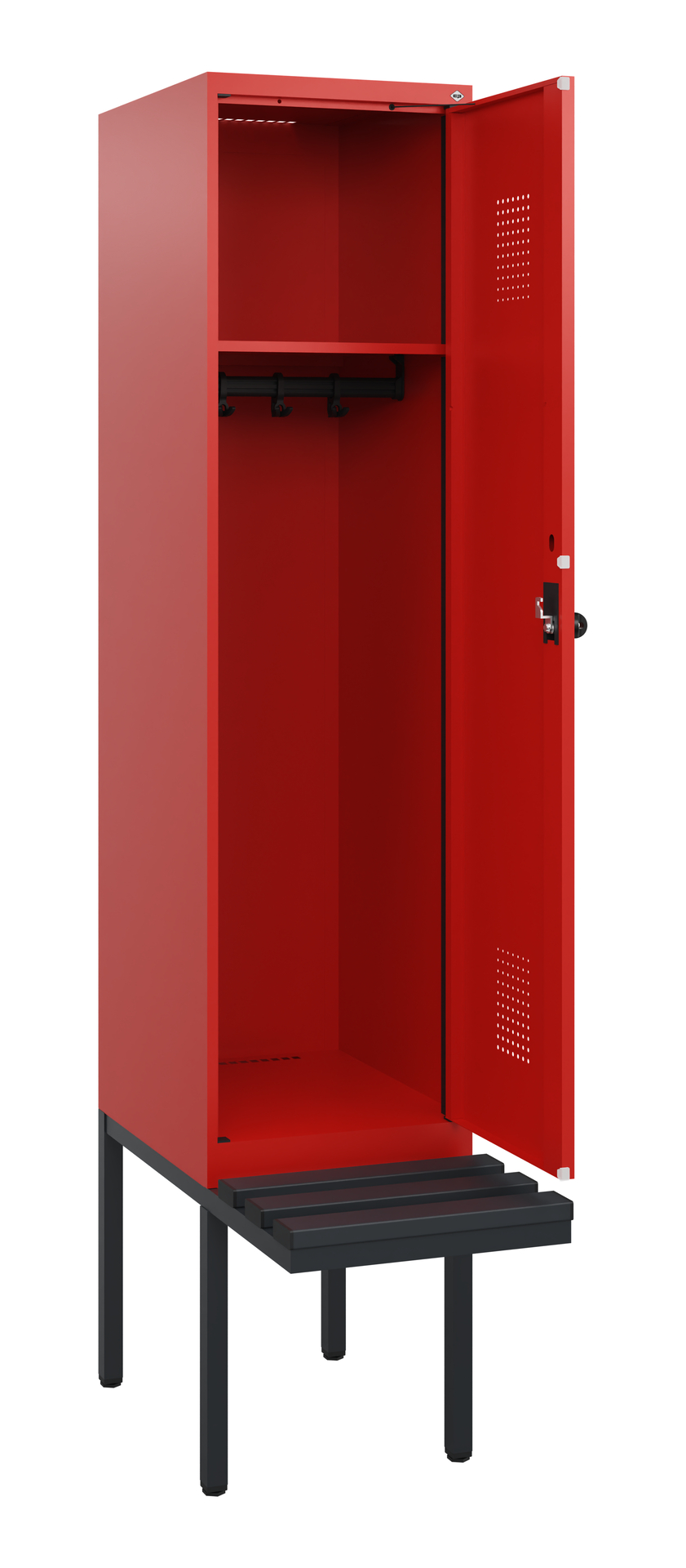 C+P Spind Evolo PLUS, Bank, 1 Abteil, 1950x400x815