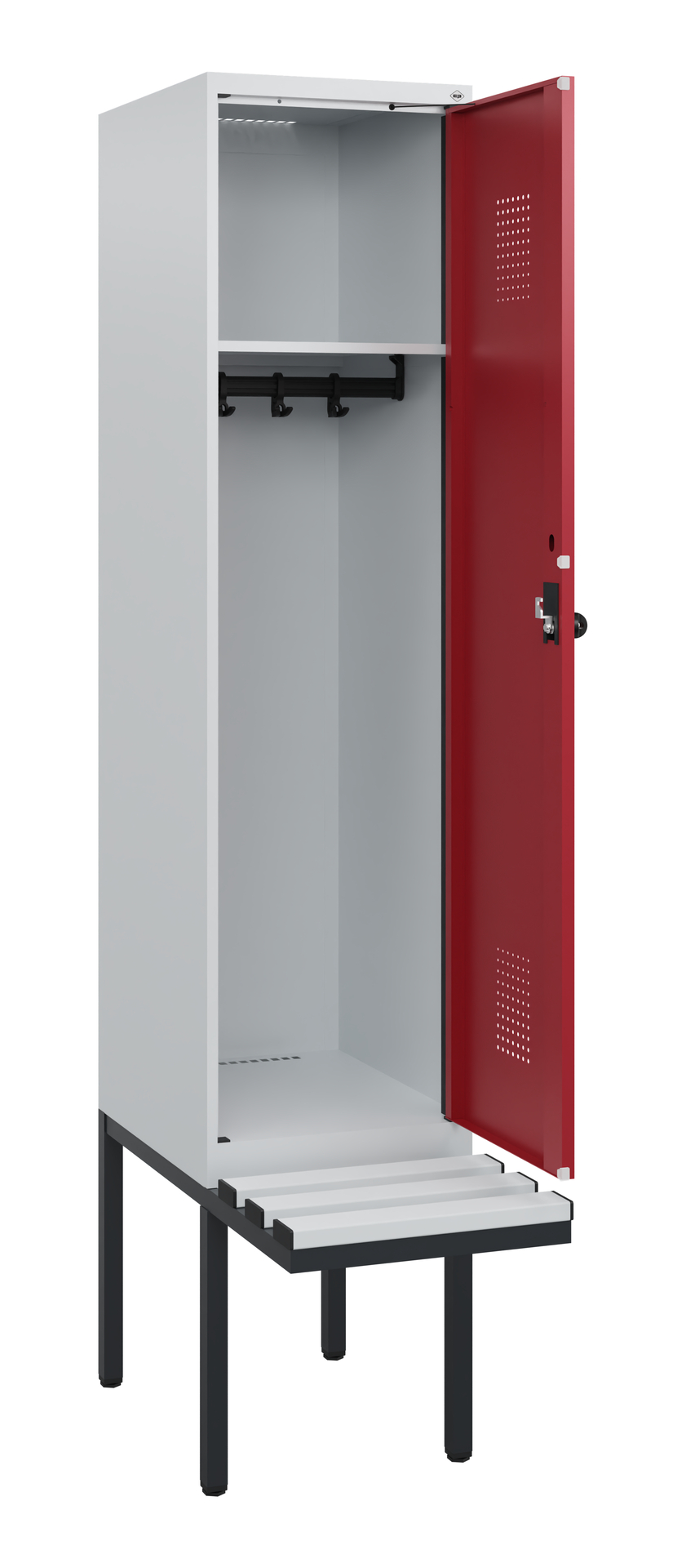 C+P Spind Evolo PLUS, Bank, 1 Abteil, 1950x400x815