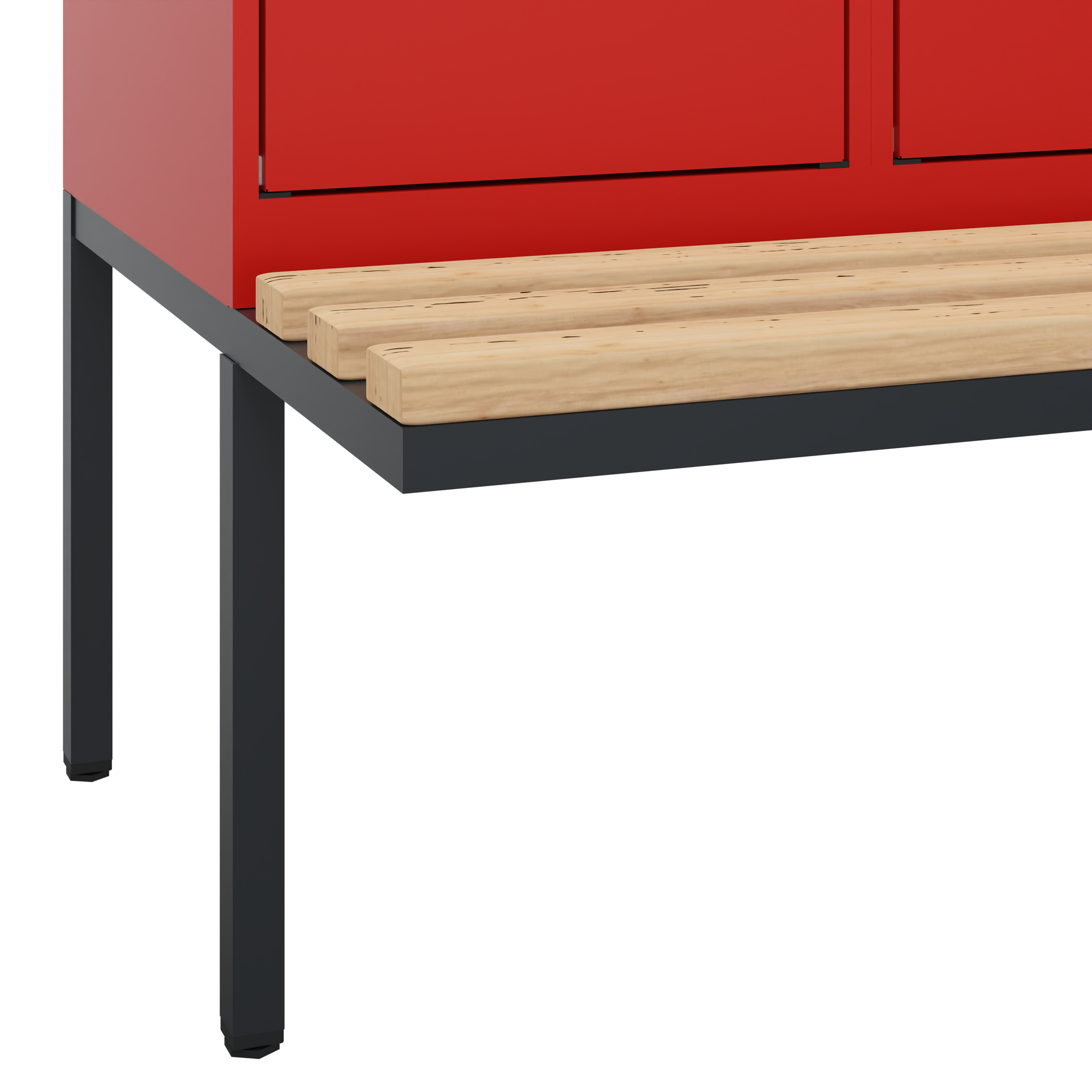 C+P Spind Evolo PLUS, Bank, 1 Abteil, 1950x400x815