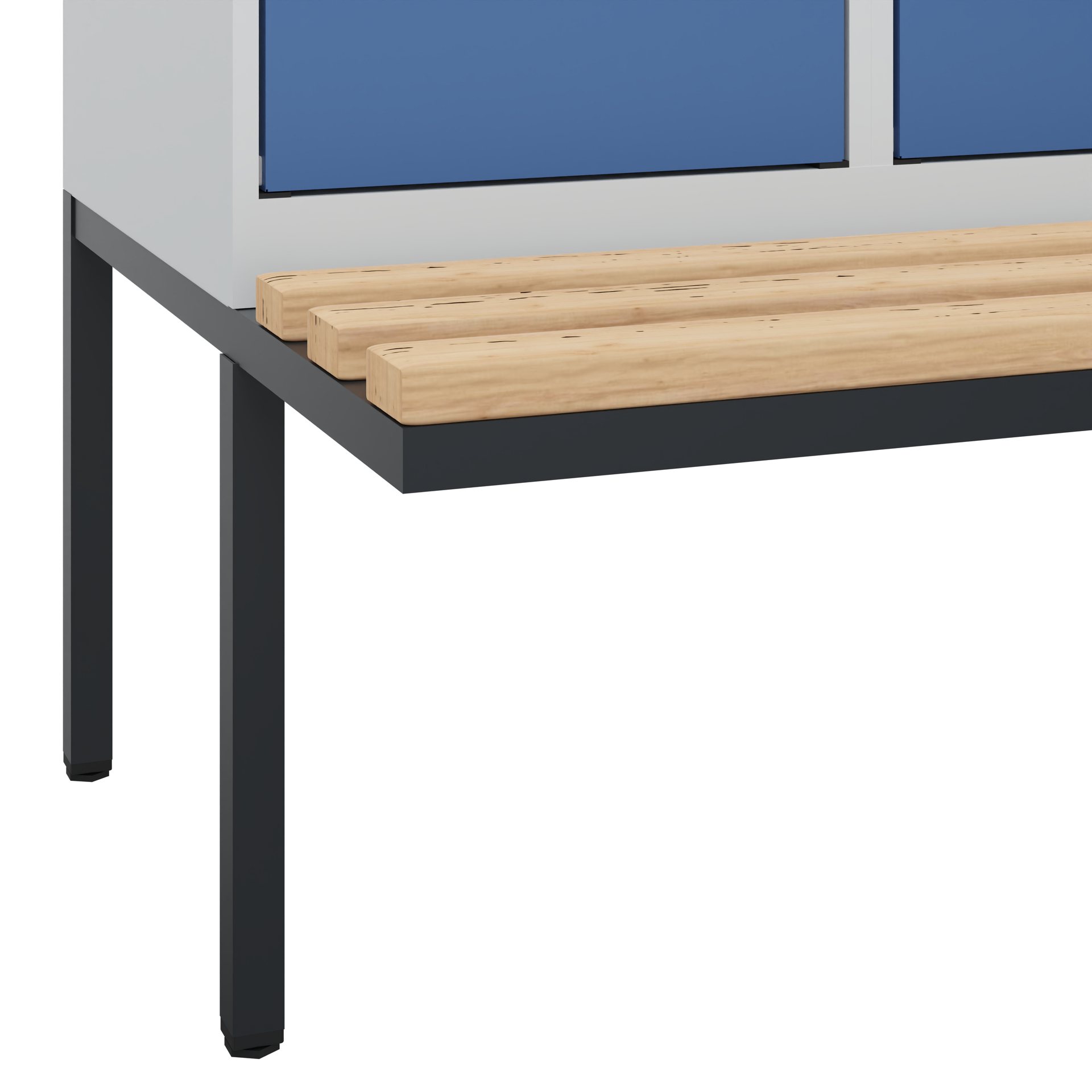 C+P Spind Evolo PLUS, Bank, 3 Abteile, 2120x1200x8