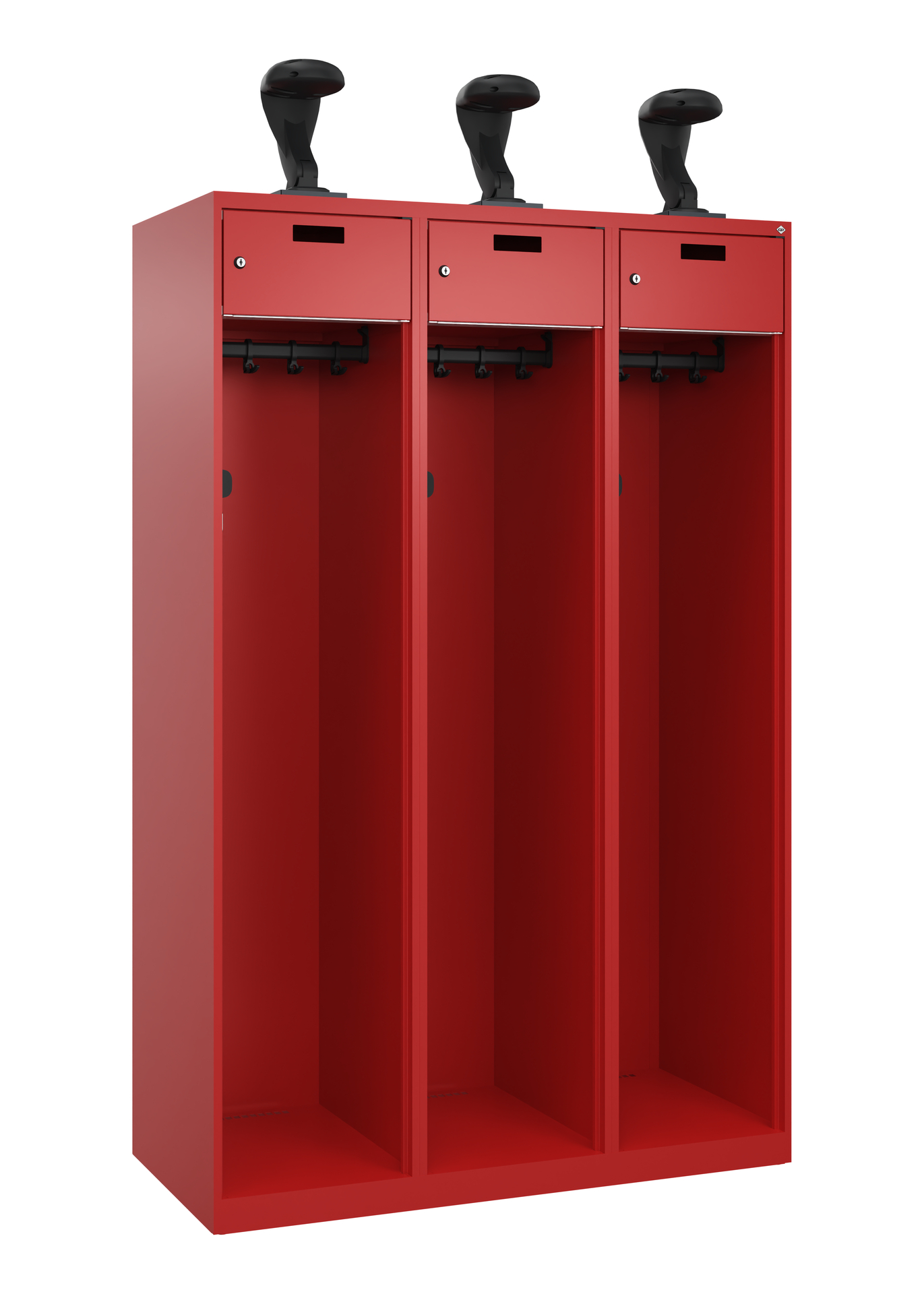 C+P Feuerwehrspind Praktus, 3 Abteile, 1850x1200x5