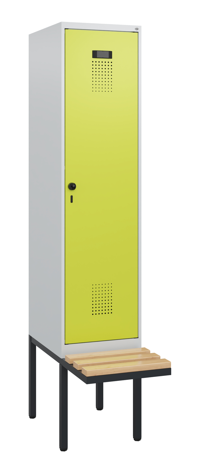 C+P Spind Evolo PLUS, Bank, 1 Abteil, 1950x400x815