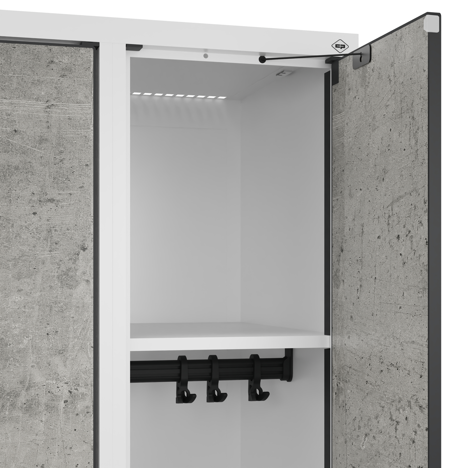 C+P Spind Evolo PLUS, 1 Abteil, 1850x300x500mm C+P Spind Evolo PLUS, 1 Abteil, 1850x300x500mm