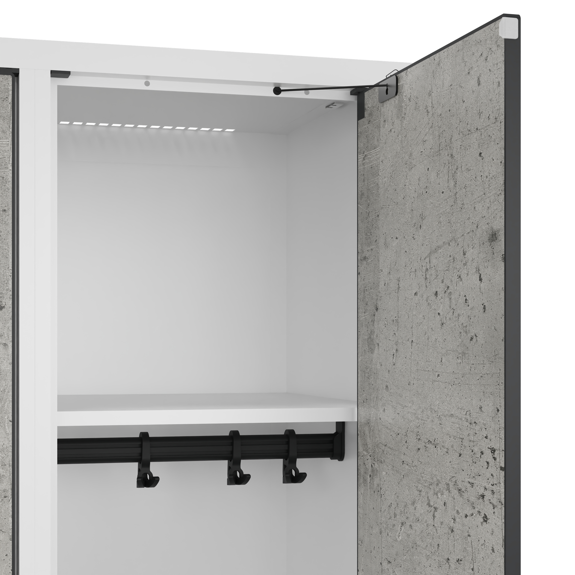 C+P Spind Evolo PLUS, Sockel, 1 Abteil, 1630x400x500mm