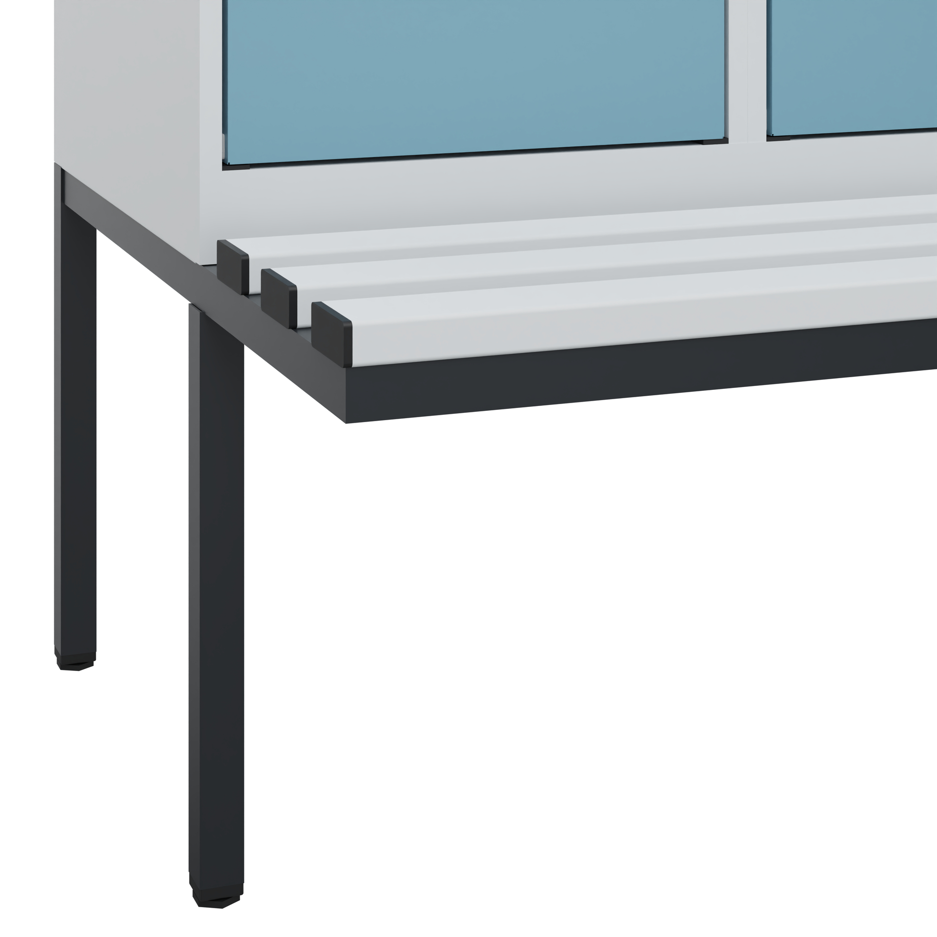 C+P Spind Evolo PLUS, Bank, 1 Abteile, 2120x400x81