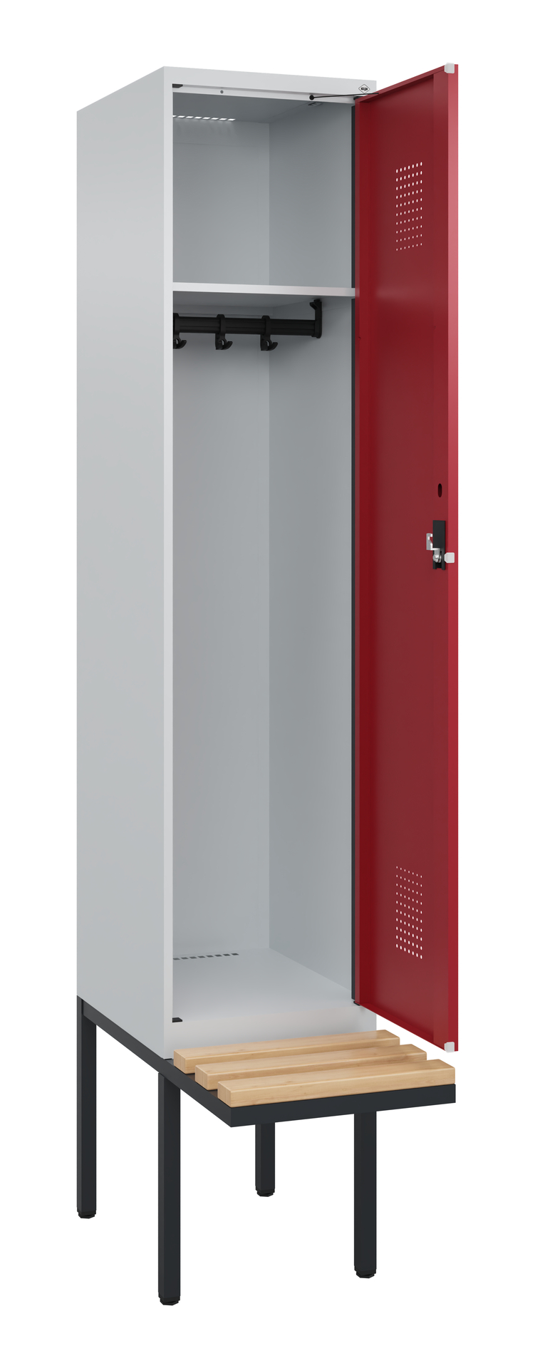 C+P Spind Evolo PLUS, Bank, 1 Abteile, 2120x400x81