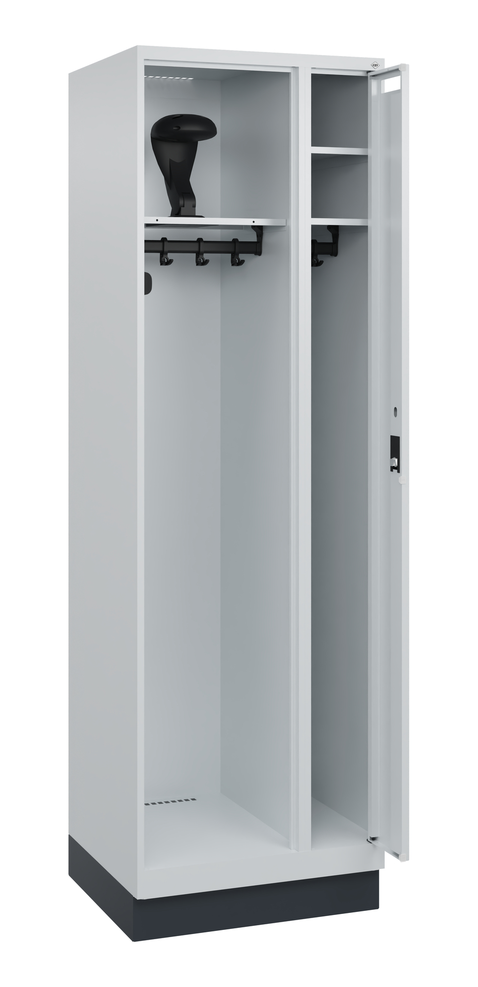 C+P Feuerwehrspind Kombi, 1 Abteil, 1850x600x500mm