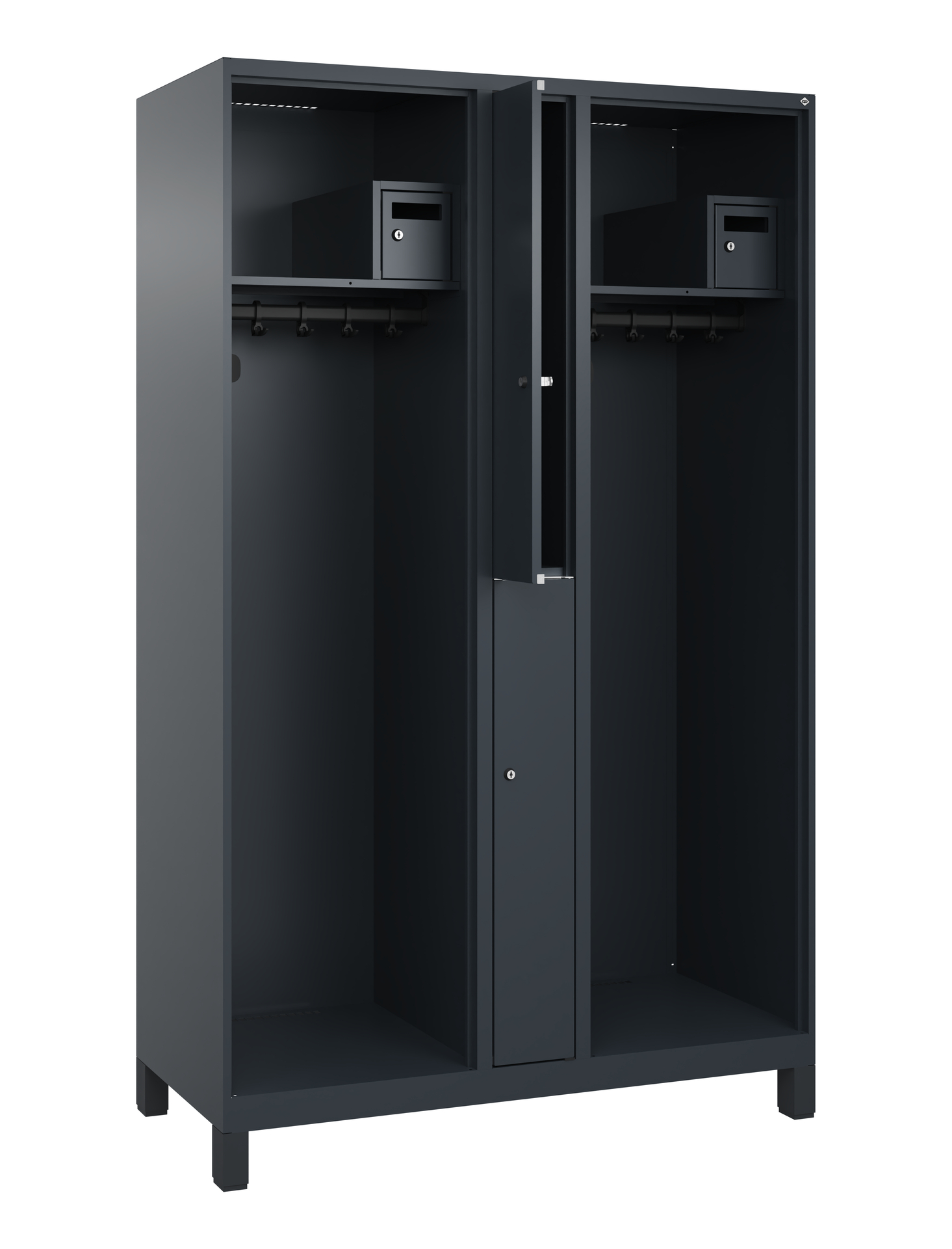 C+P Feuerwehrspind Maxi, 2 Fächer, 1850x1200x500mm