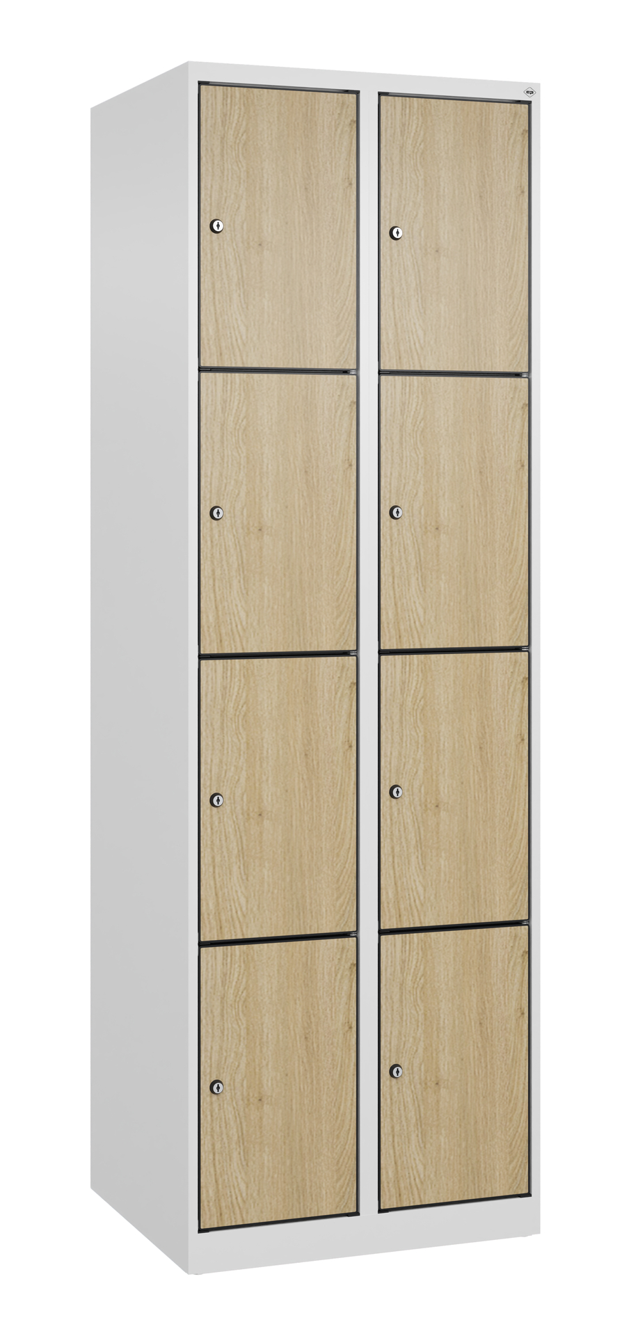 C+P Schlie�fachschrank Evolo PLUS, 8 F�cher, 1850x600x500mm