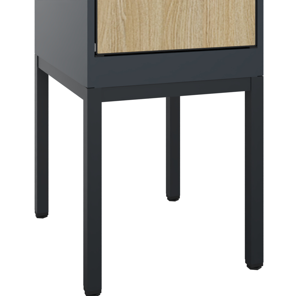 C+P Spind Evolo PLUS, Gestell, 1 Abteil, 2120x400x500mm