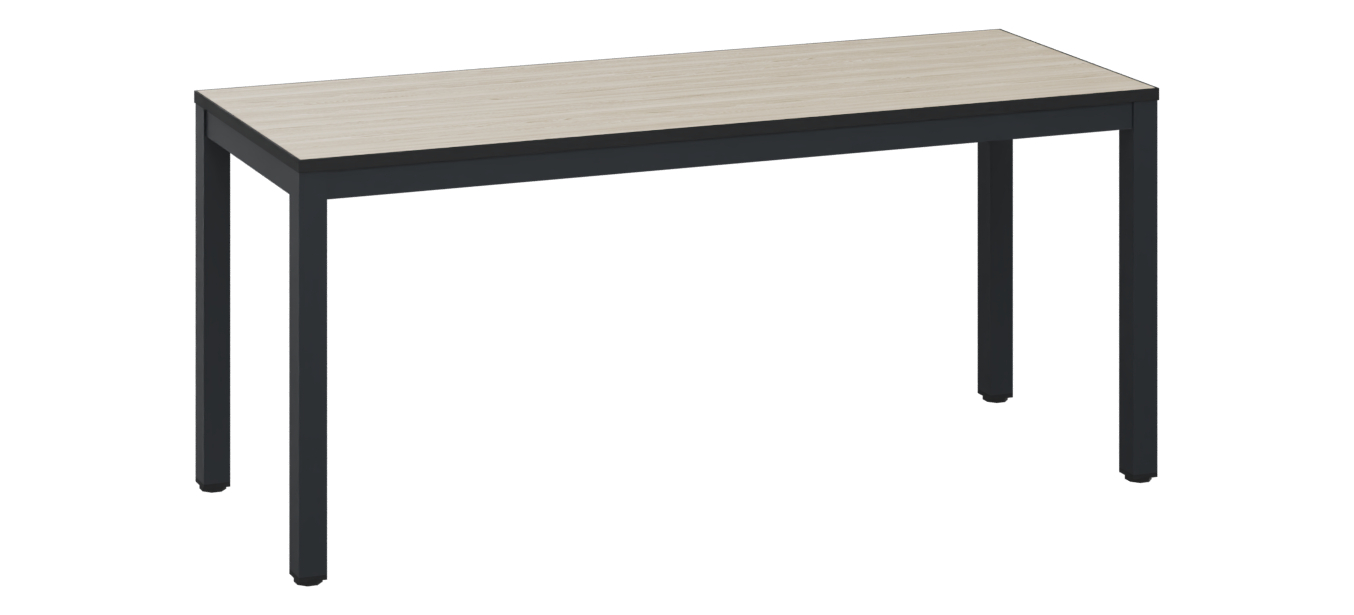 C+P Sitzbank Solid HPL, 438x1000x358mm, 7021/VK031