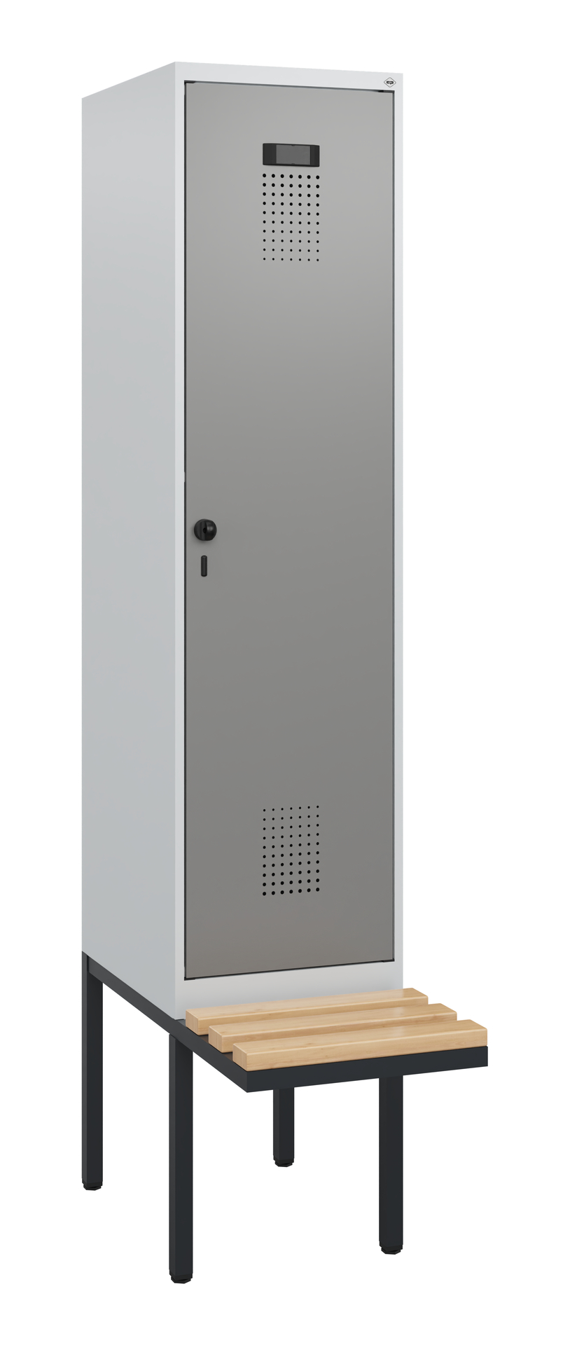 C+P Spind Evolo PLUS, Bank, 1 Abteil, 1950x400x815