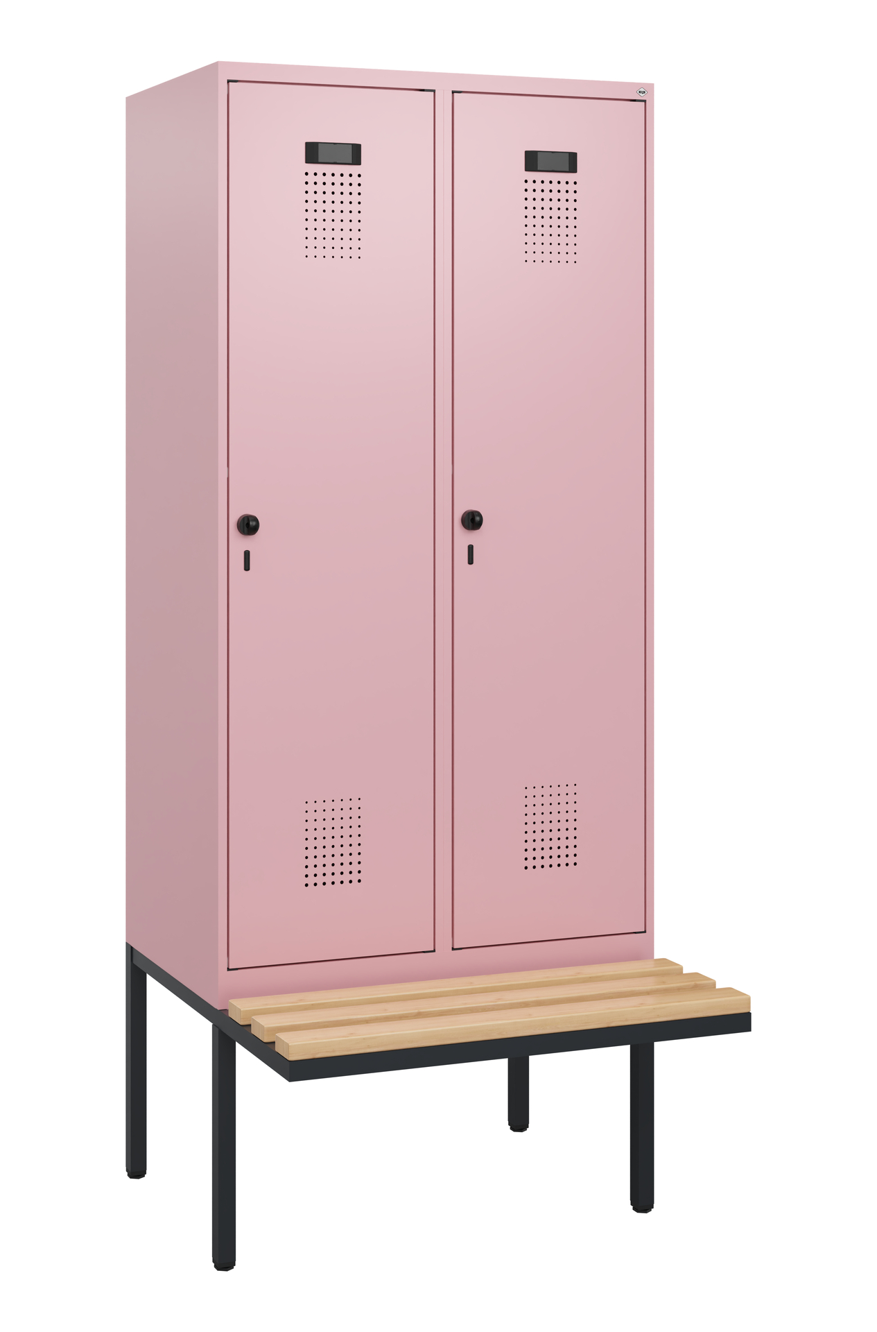 C+P Spind Evolo PLUS, Bank, 2 Abteile, 1950x800x81