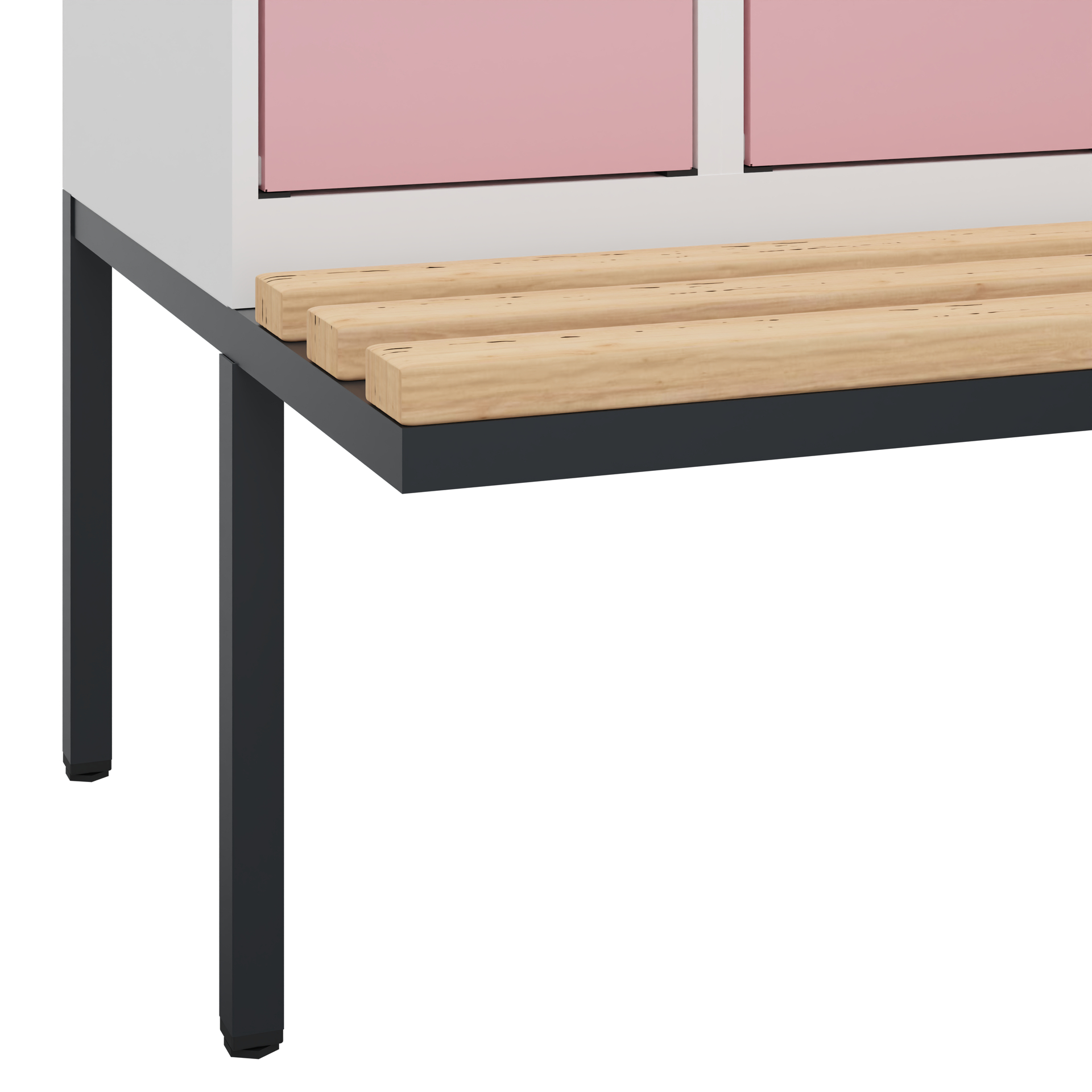 C+P Spind Evolo PLUS, Bank, 3 Abteile, 1950x900x81