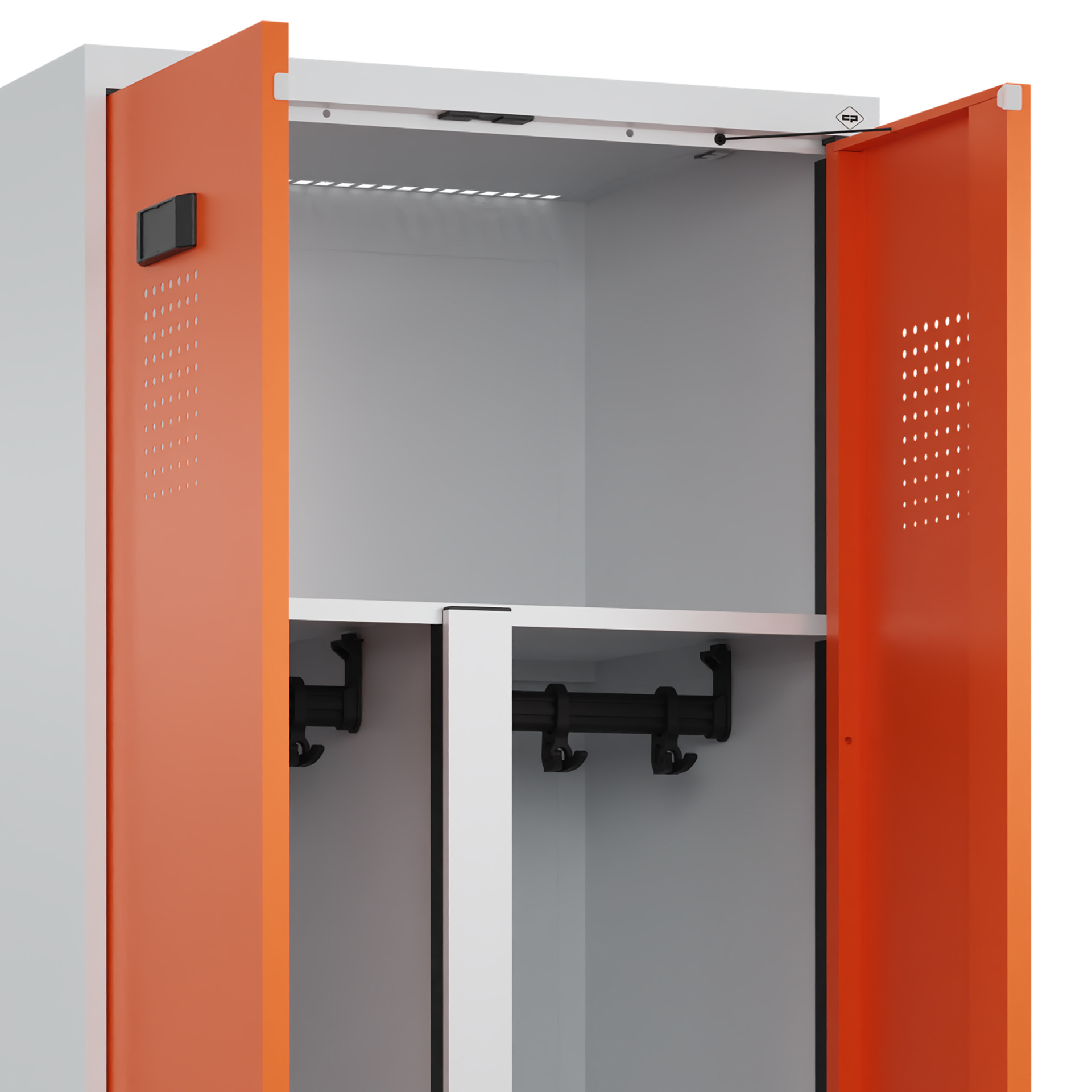 C+P PSA Doppel-Spind Evolo PLUS, Bank, 4 Abteile, 