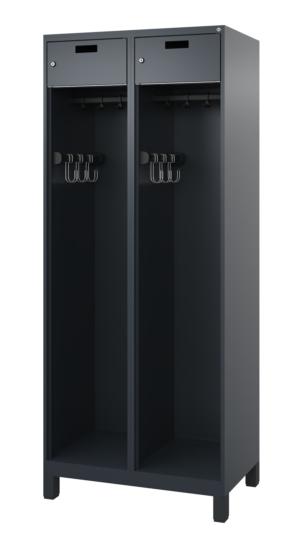 C+P Feuerwehrspind Praktus, 2 Abteile, 1850x800x50