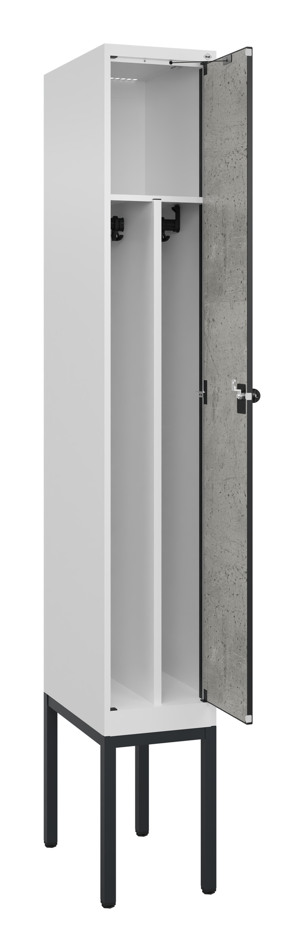 C+P Spind Evolo PLUS, Gestell, 1 Abteil, 2120x300x500mm C+P Spind Evolo PLUS, Gestell, 1 Abteil, 2120x300x500mm