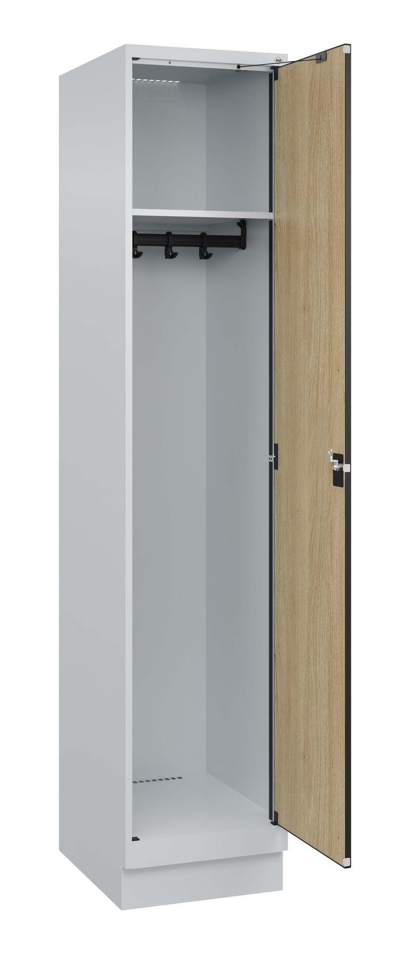 C+P Spind Evolo PLUS, Sockel, 1 Abteil, 1950x400x500mm