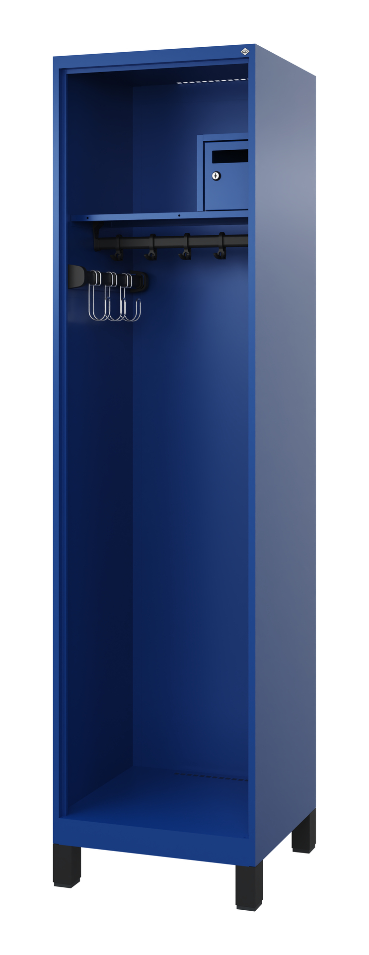 C+P Feuerwehrspind Flexo, 1 Abteil, 1850x500x500mm