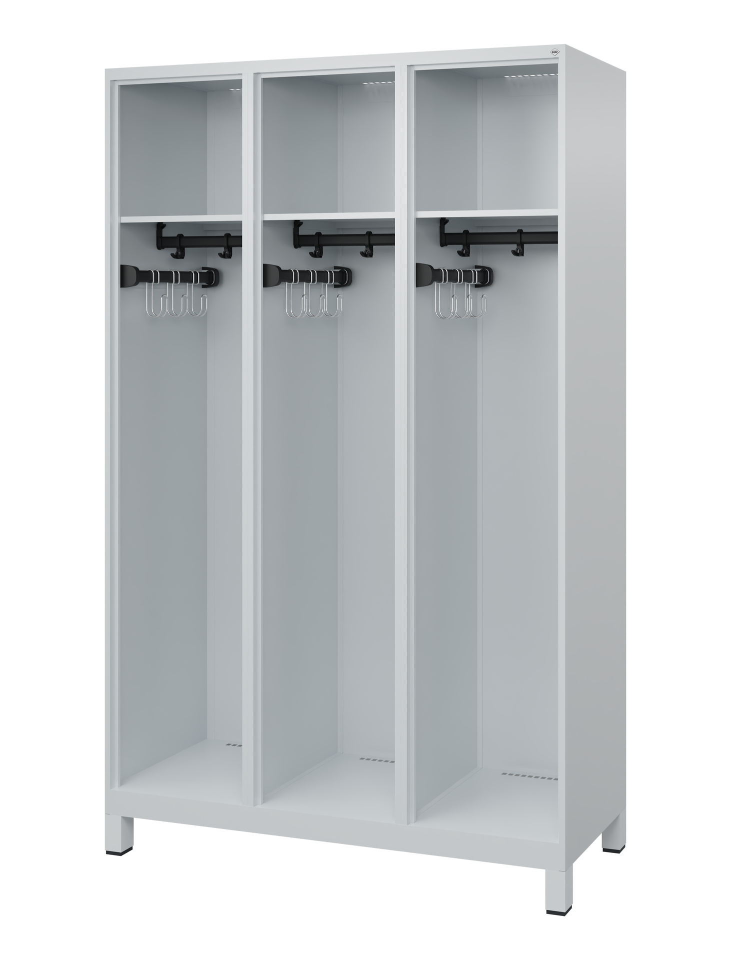 C+P Feuerwehrspind Expert, 4 Abteile, 1850x1200x50