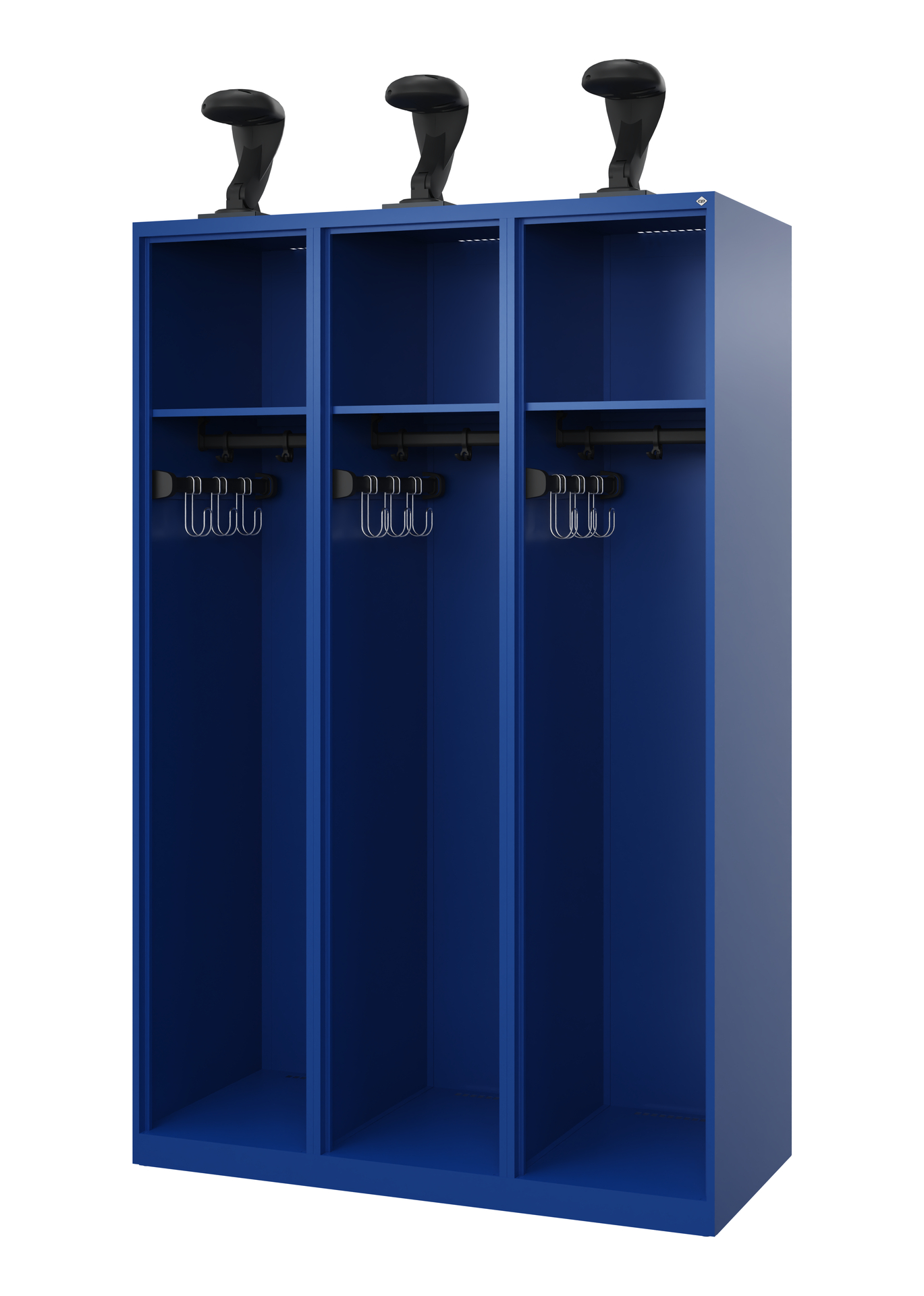 C+P Feuerwehrspind Expert, 4 Abteile, 1850x1200x50