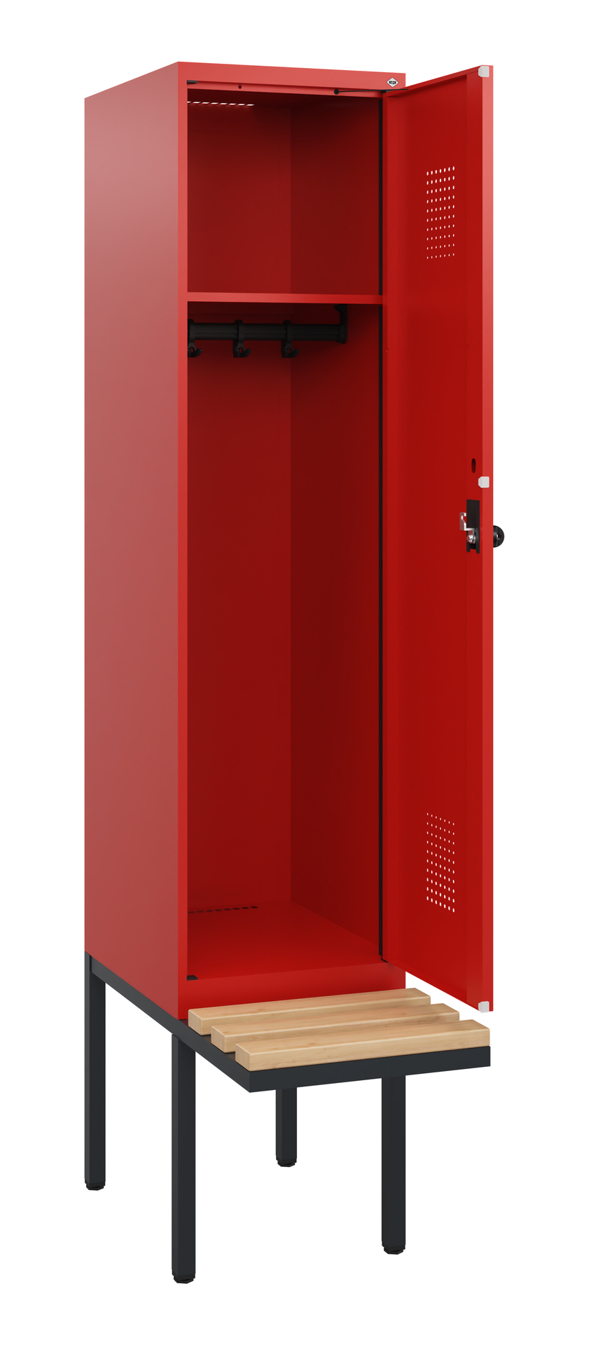 C+P Spind Evolo PLUS, Bank, 1 Abteil, 1950x400x815