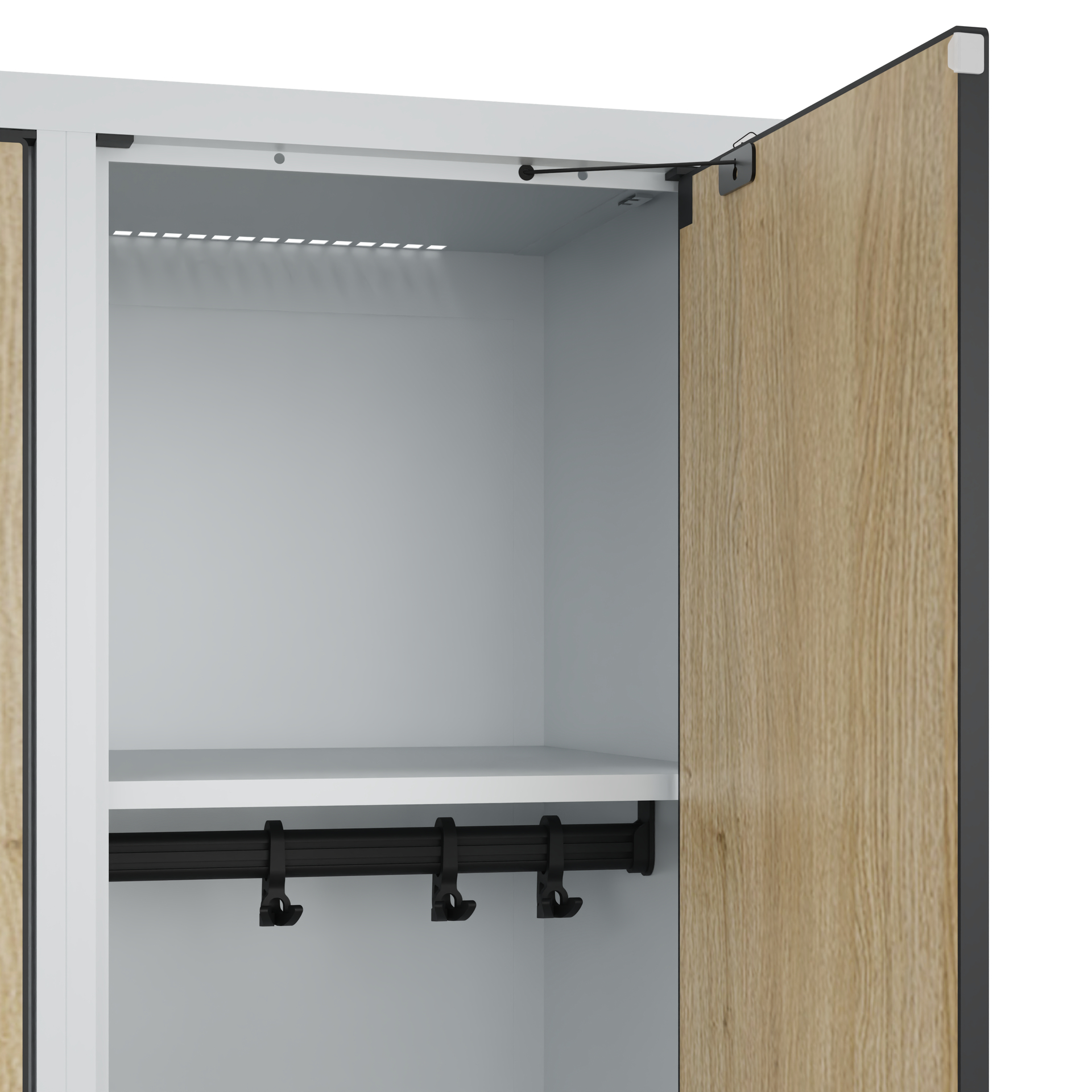 C+P Spind Evolo PLUS, Sockel, 1 Abteil, 1950x400x500mm