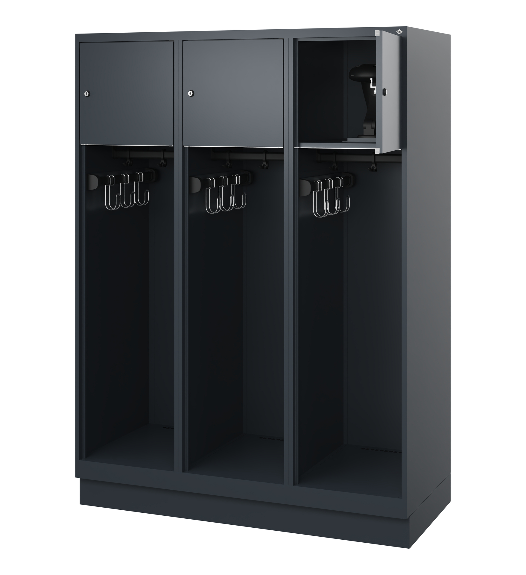 C+P Feuerwehrspind Youngster, 3 Abteile, 1530x1200