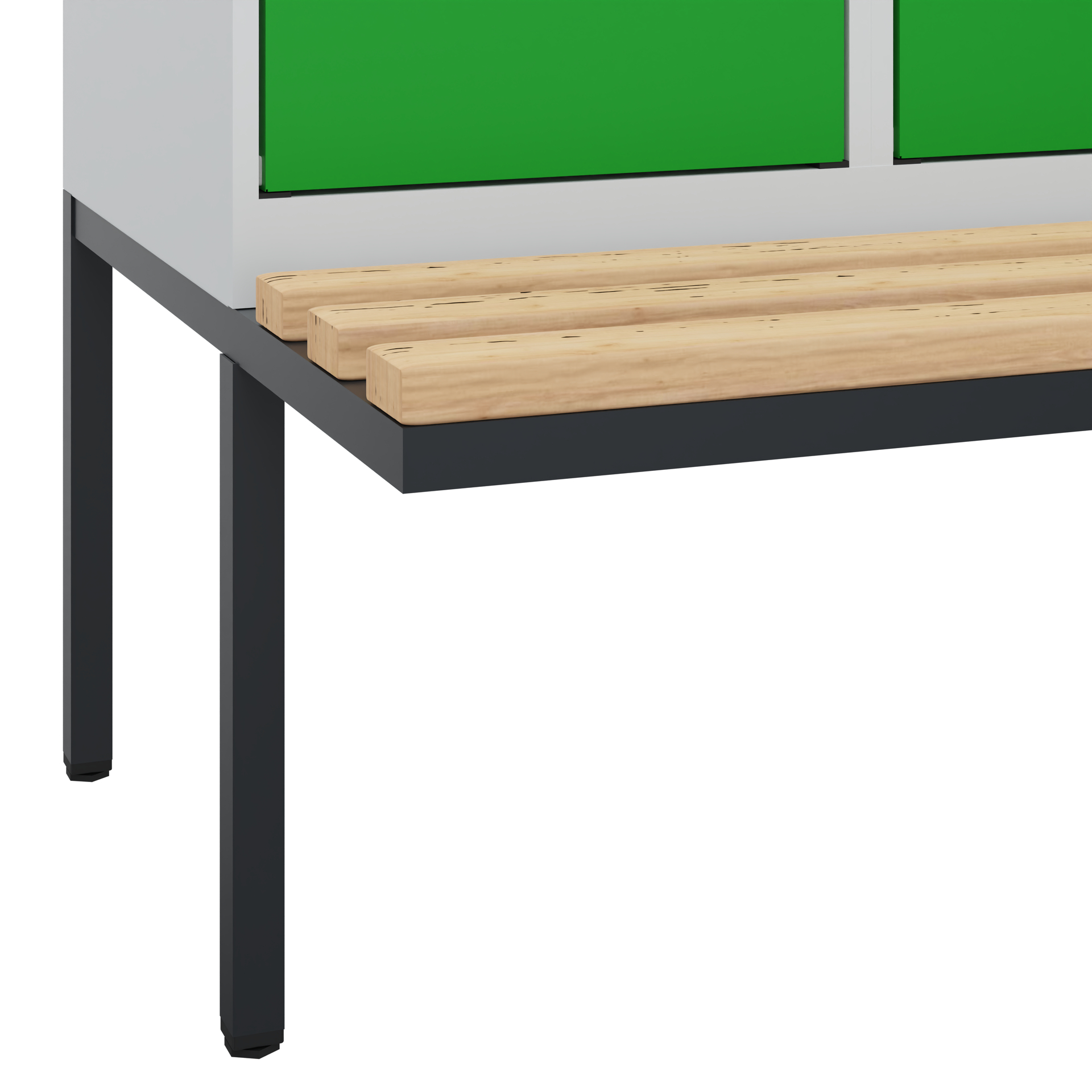 C+P Spind Evolo PLUS, Bank, 3 Abteile, 2120x1200x8