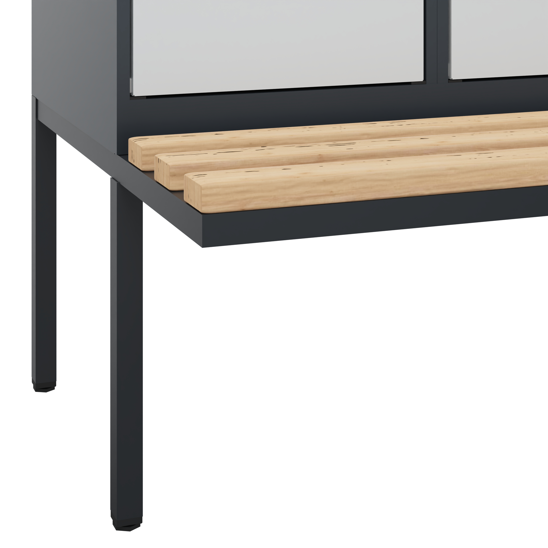 C+P Spind Evolo PLUS, Bank, 3 Abteile, 2120x1200x8