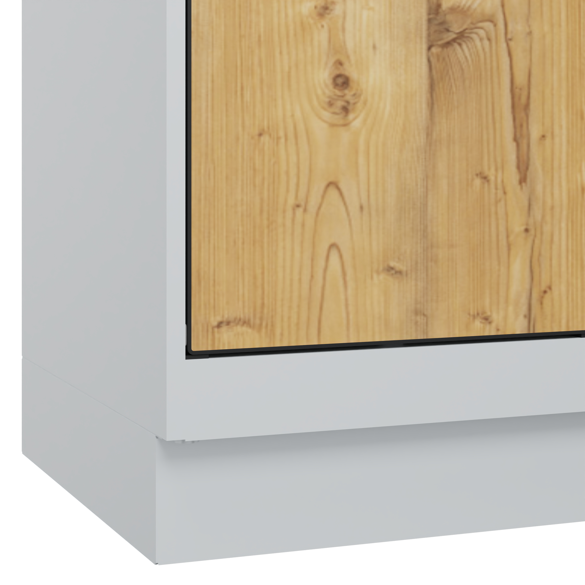 C+P Schlie�fachschrank Evolo PLUS, Sockel, 18 F�cher, 1950x1200x500mm