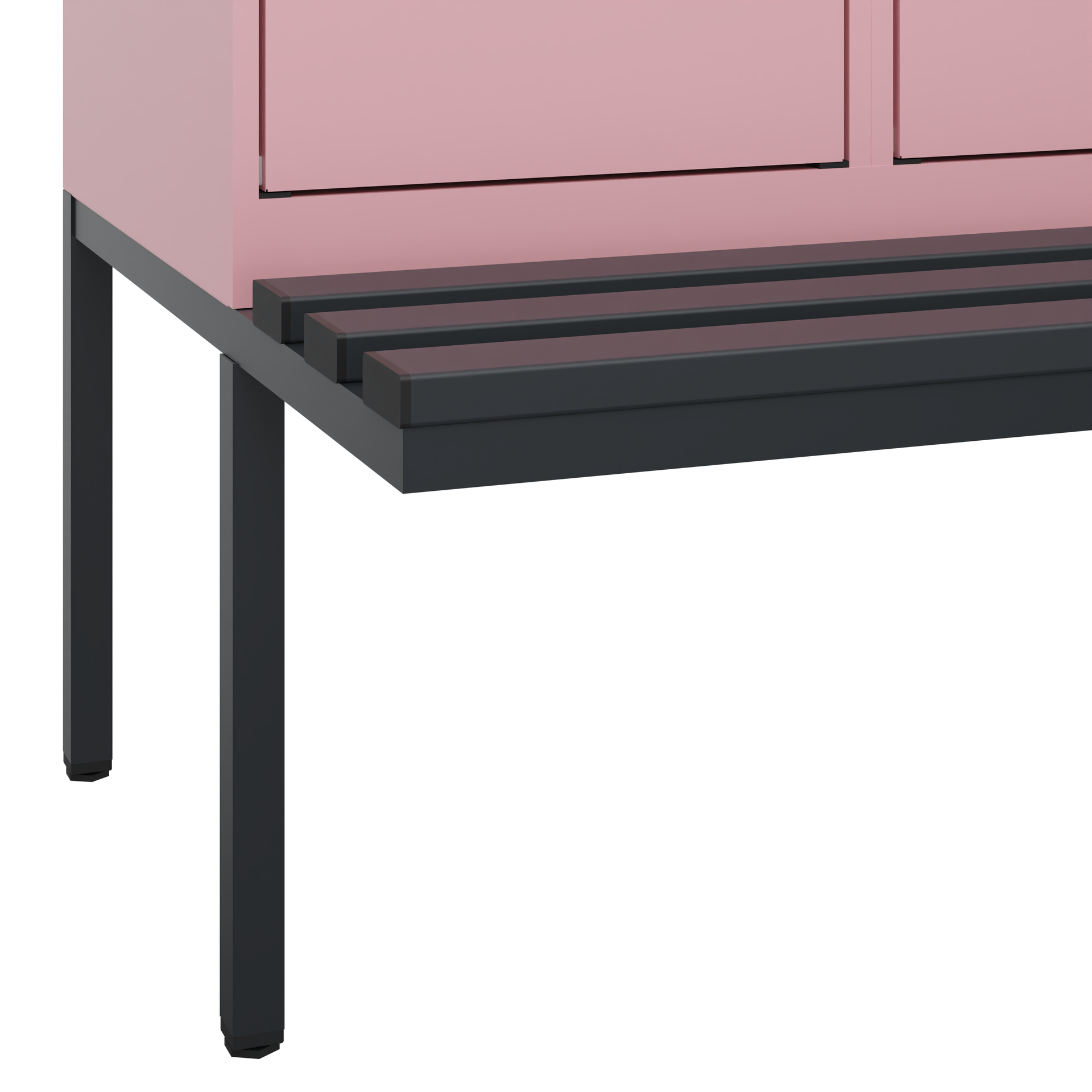 C+P Spind Evolo PLUS, Bank, 2 Abteile, 2120x800x81