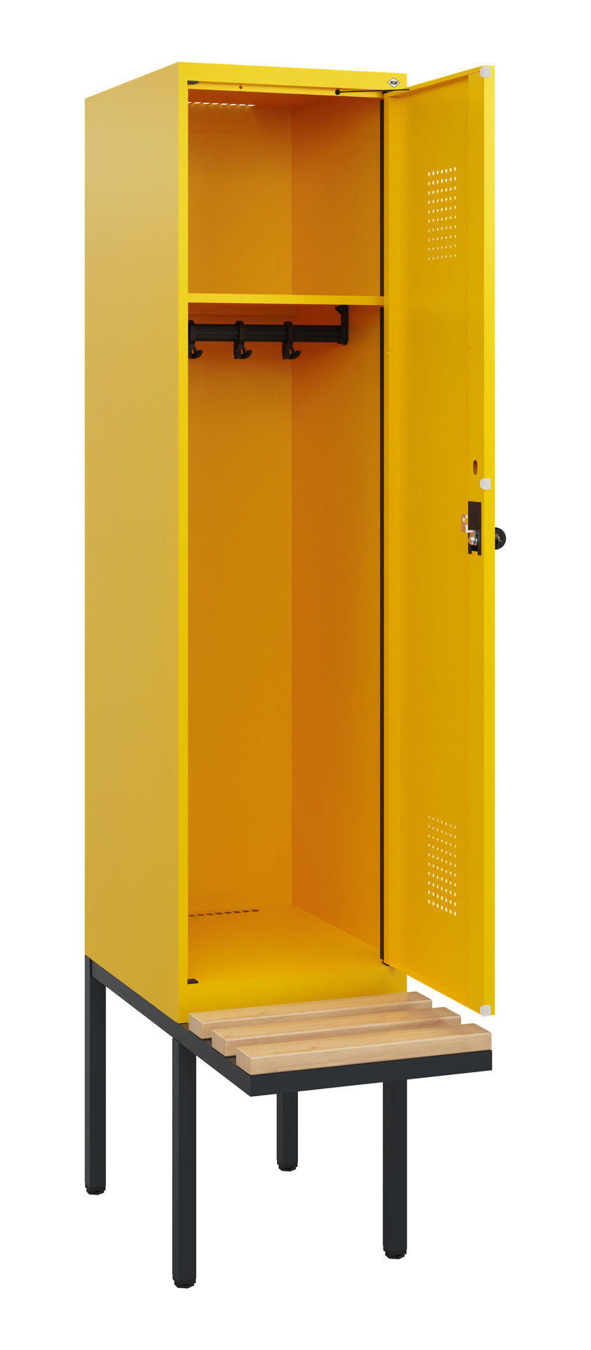 C+P Spind Evolo PLUS, Bank, 1 Abteil, 1950x400x815