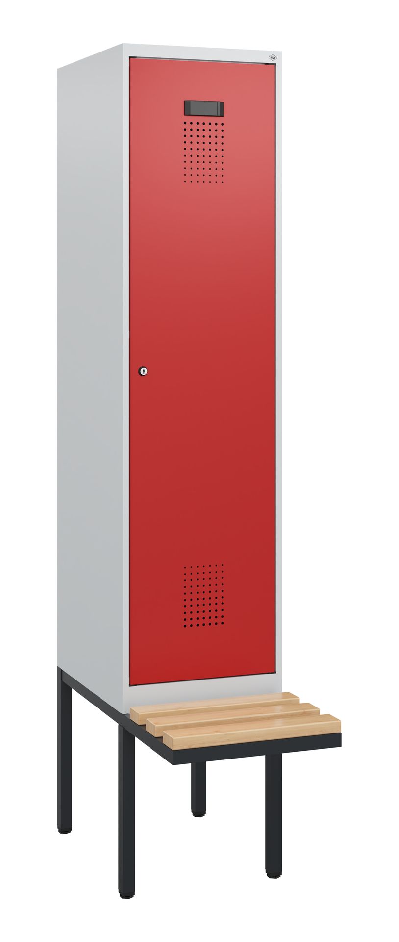 C+P Spind Evolo PLUS, Bank, 1 Abteil, 1950x400x815