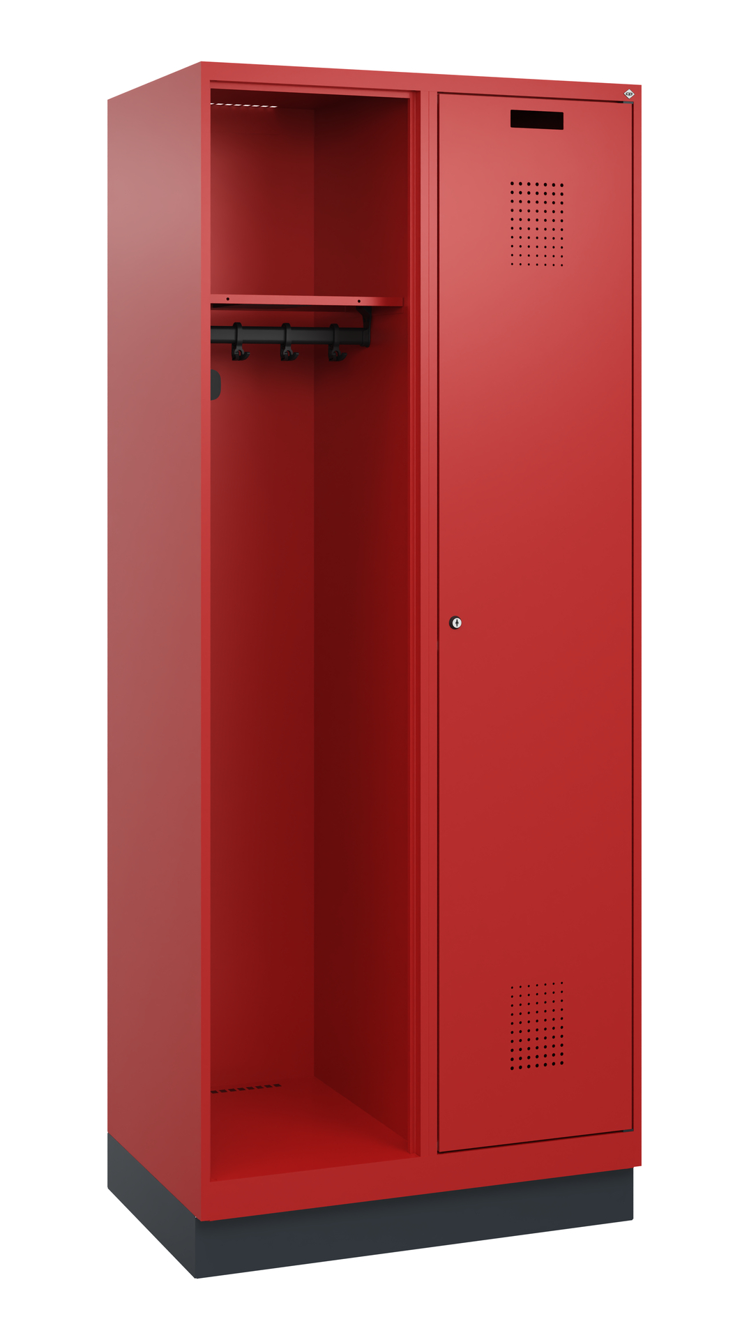 C+P Feuerwehrspind Kombi, 1 Abteil, 1850x800x500mm