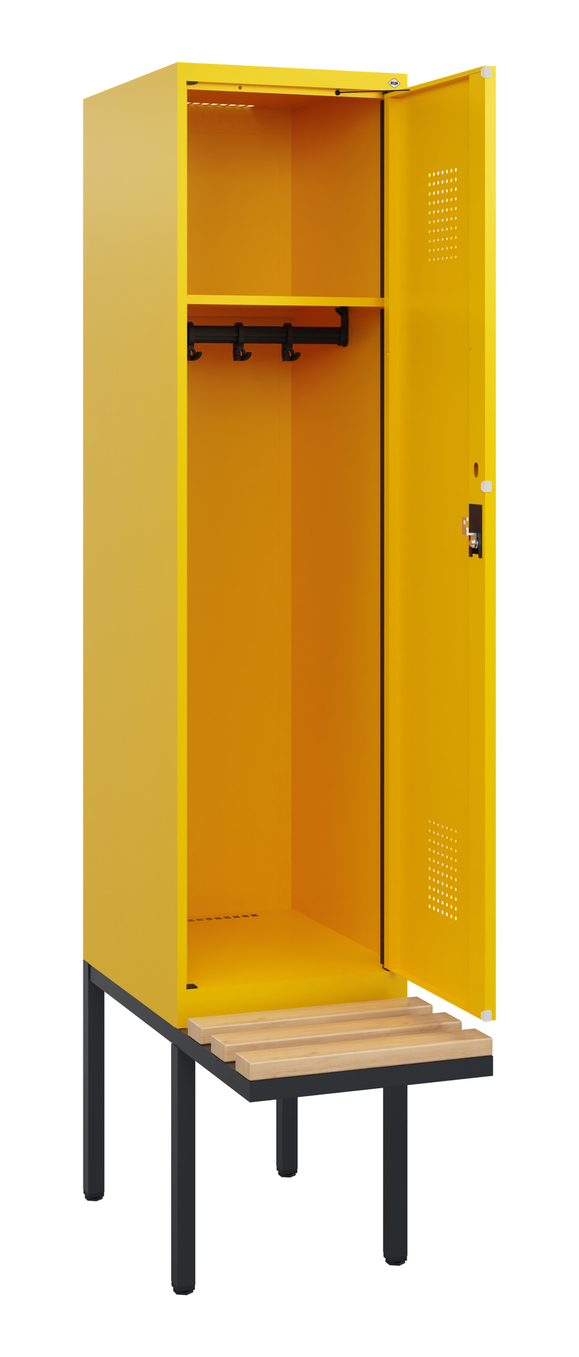 C+P Spind Evolo PLUS, Bank, 1 Abteil, 1950x400x815