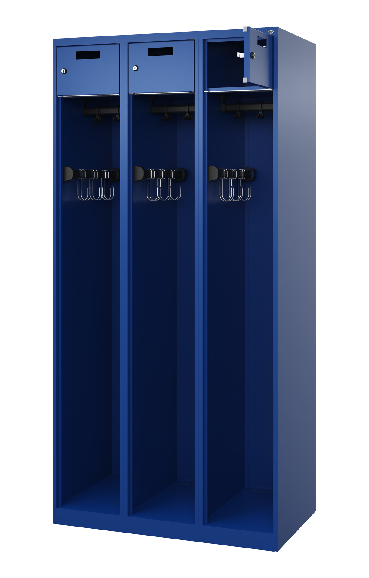 C+P Feuerwehrspind Praktus, 3 Abteile, 1850x900x50