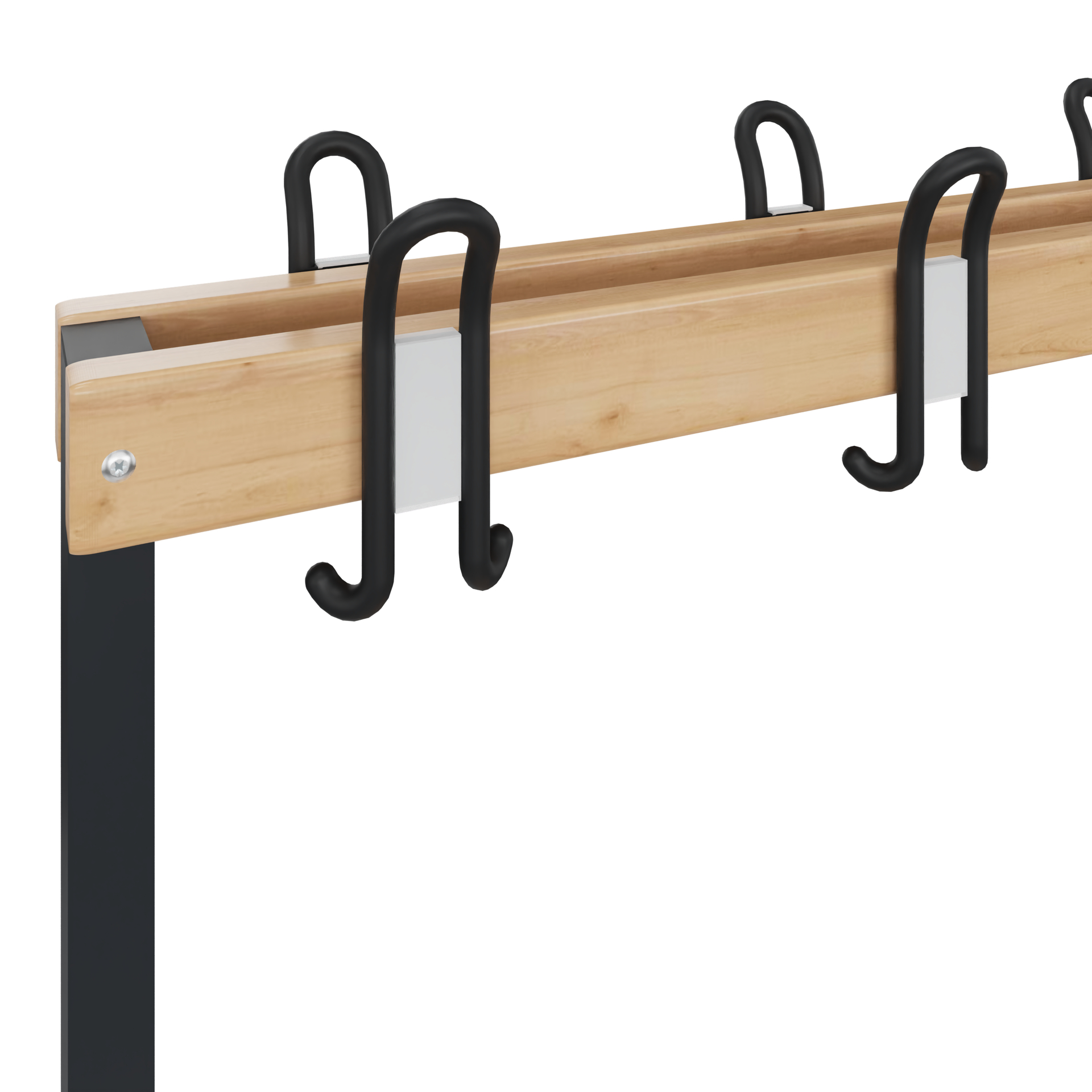 C+P Garderobenbank Solid, 1716x1000x770mm, 7021/Buche