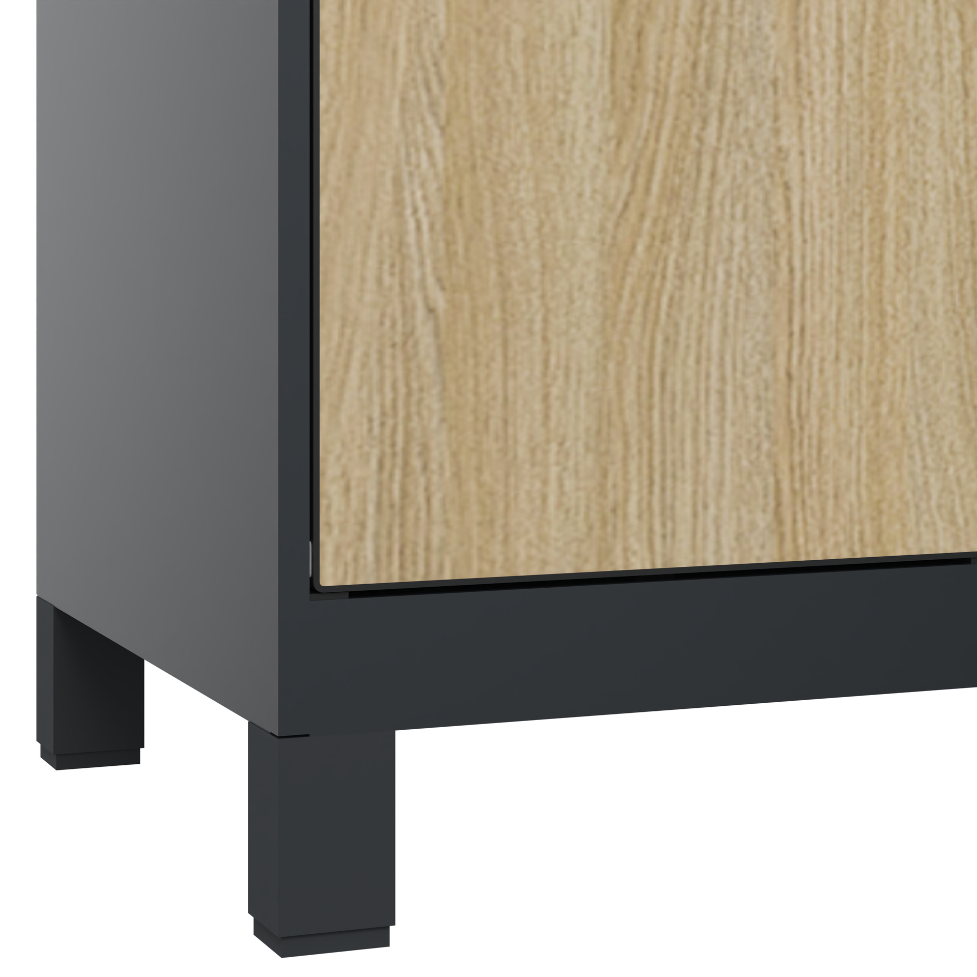 C+P Schlie�fachschrank Evolo PLUS, F��e, 3 F�cher, 1950x400x500mm