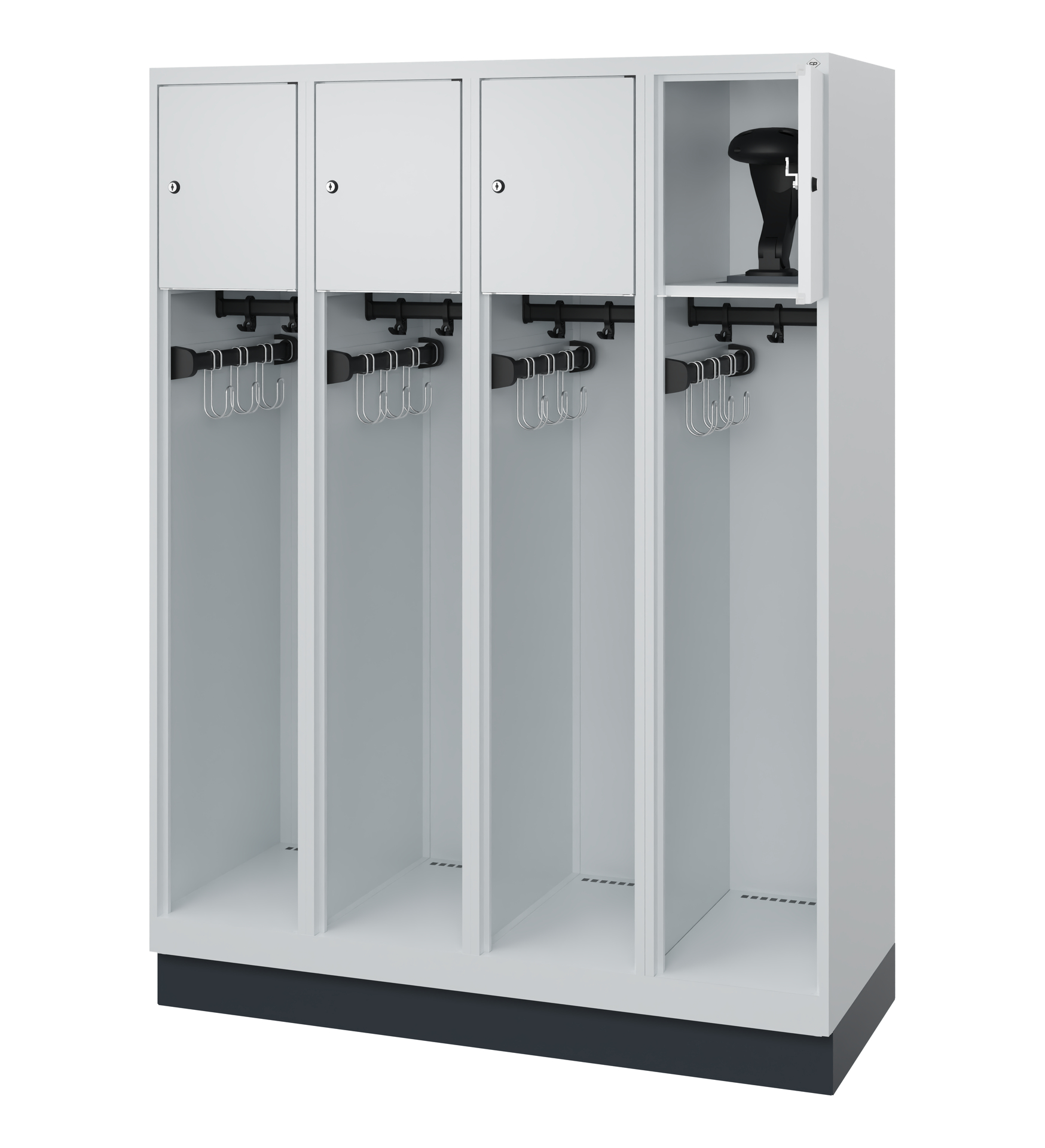 C+P Feuerwehrspind Youngster, 4 Abteile, 1530x1200