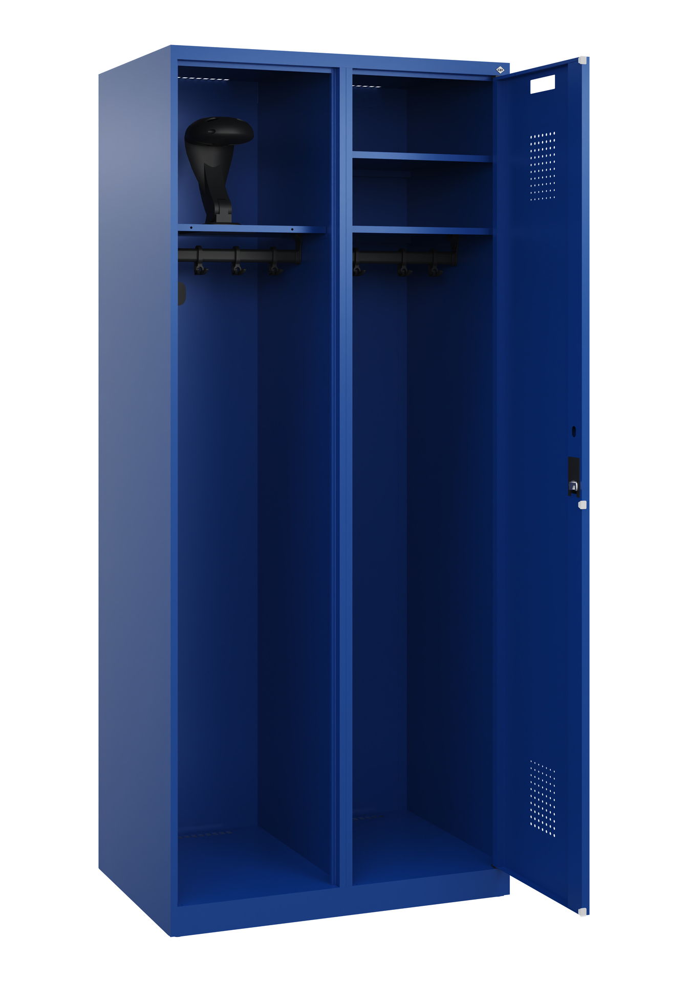 C+P Feuerwehrspind Kombi, 1 Abteil, 1850x800x500mm