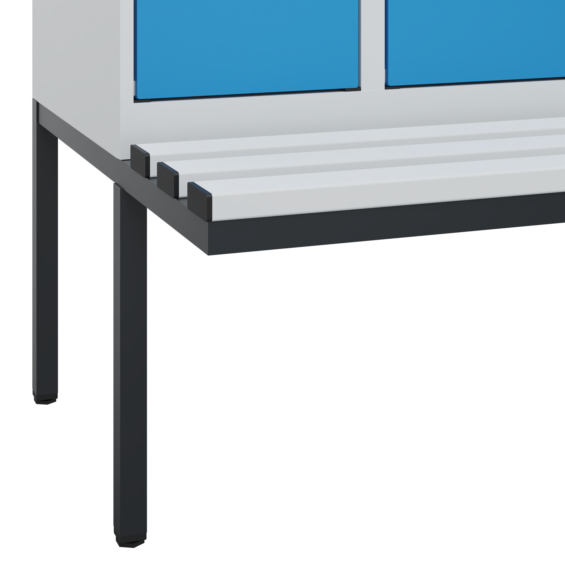 C+P Spind Evolo PLUS, Bank, 4 Abteile, 1950x1200x8