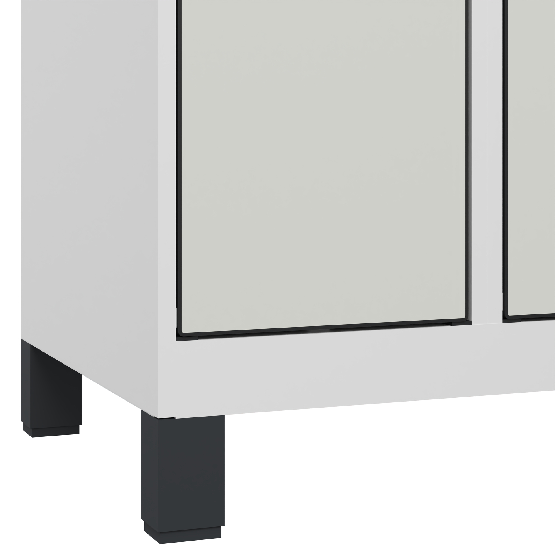 C+P Schlie�fachschrank Evolo PLUS, F��e, 5 F�cher, 1950x300x500mm